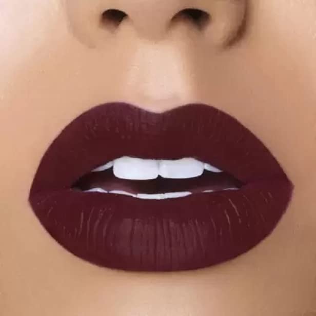 Elecsera Matte Lipstick - Long Lasting, Waterproof, Non-Stick Cup Lipstick (Maroon, 10g) for Everyday Wear, Parties & Special Occasions