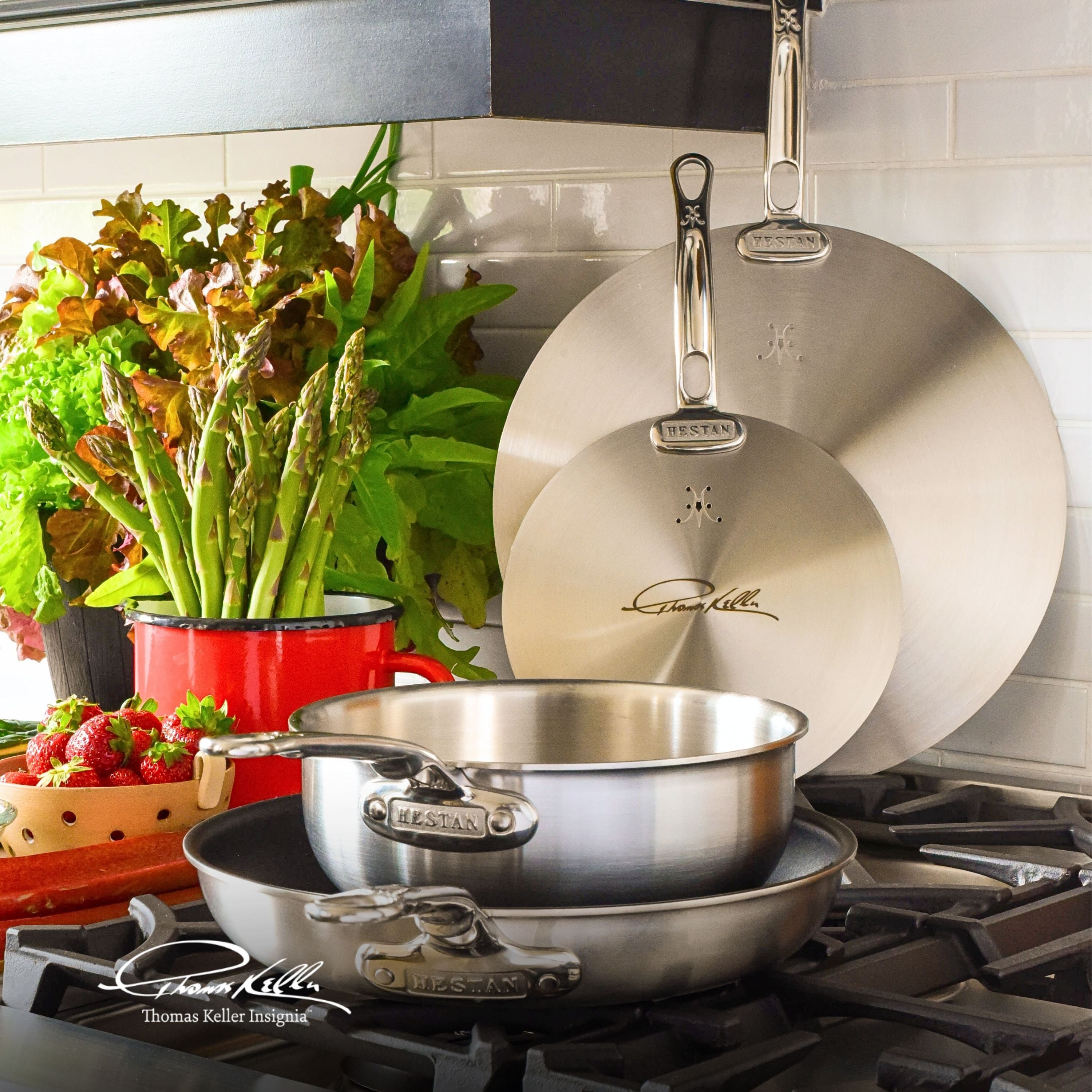 Premium Commercial-Grade Stainless Steel Universal Pot Lid - Durable & Versatile for Restaurants, Catering & Home Cooking