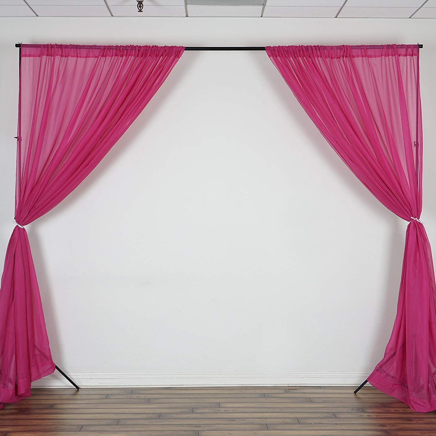 IFR Chiffon Drapes Panels for Wedding Decorations - 115