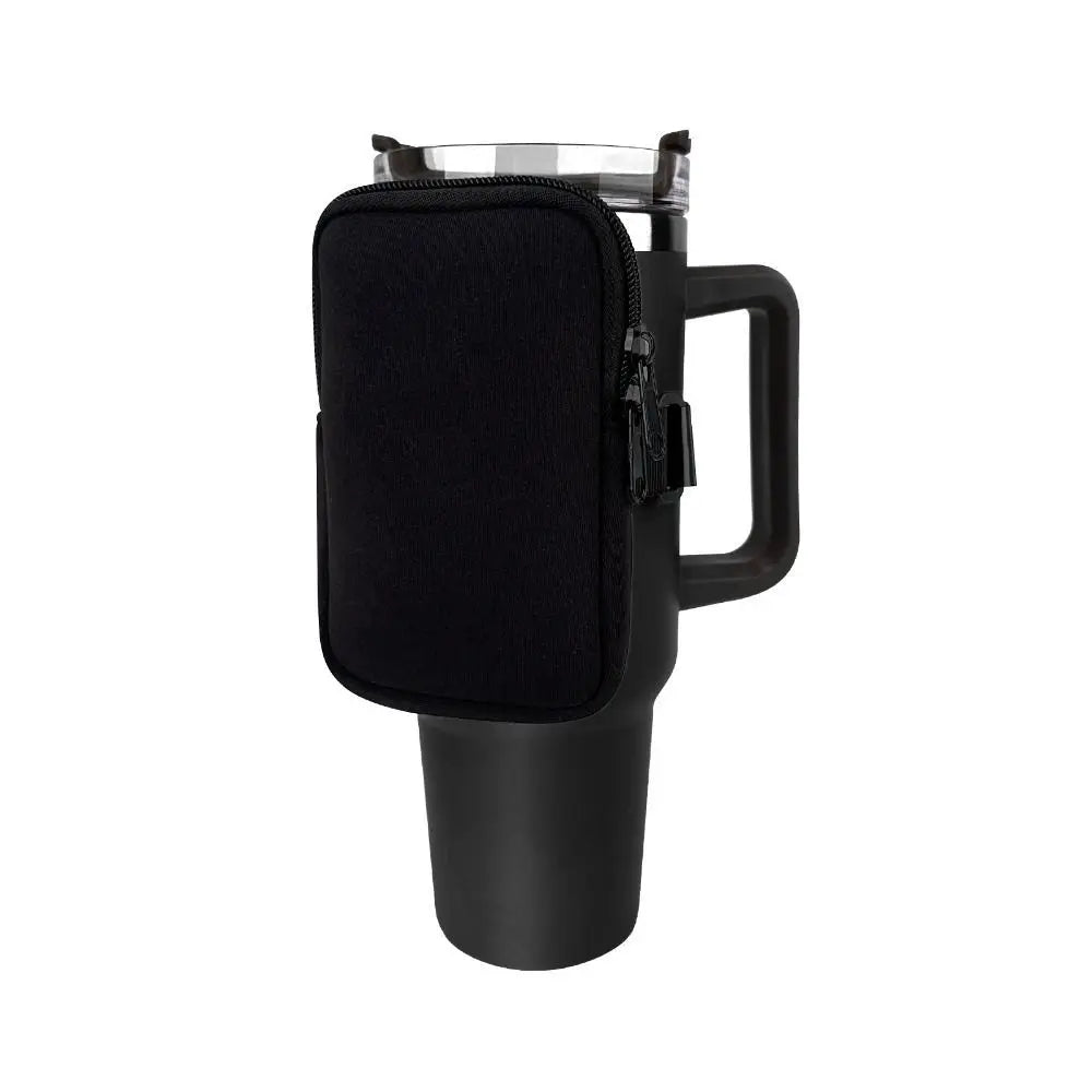 Neoprene Water Bottle Holder for Stanley Quencher 40oz & 20oz - Insulated Sleeve for Adventure, Hiking, Gym & Outdoor Activities