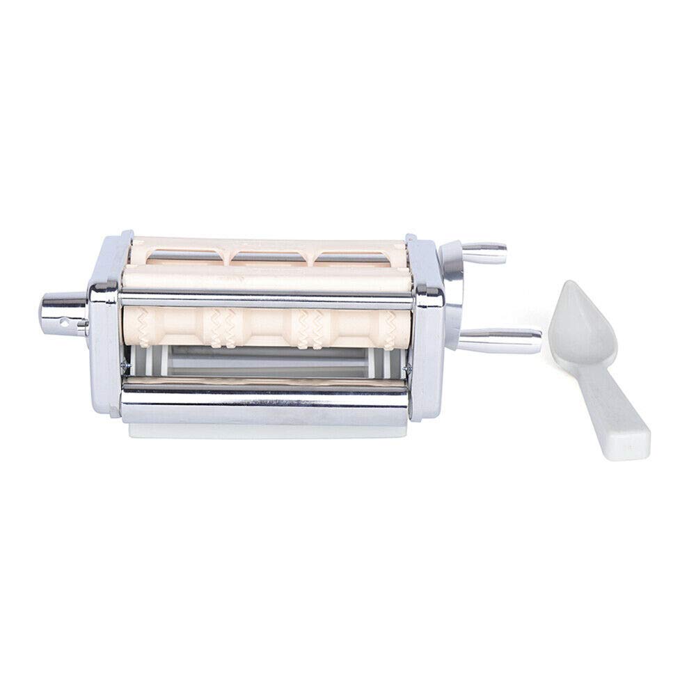 Stainless Steel Ravioli Maker Attachment for Stand Mixer – Includes Filling Scoop – Practical Kitchen Tool – Perfect Gift for Family – Ideal for Homemade Pasta, Italian Cooking & Family Meal Prep
