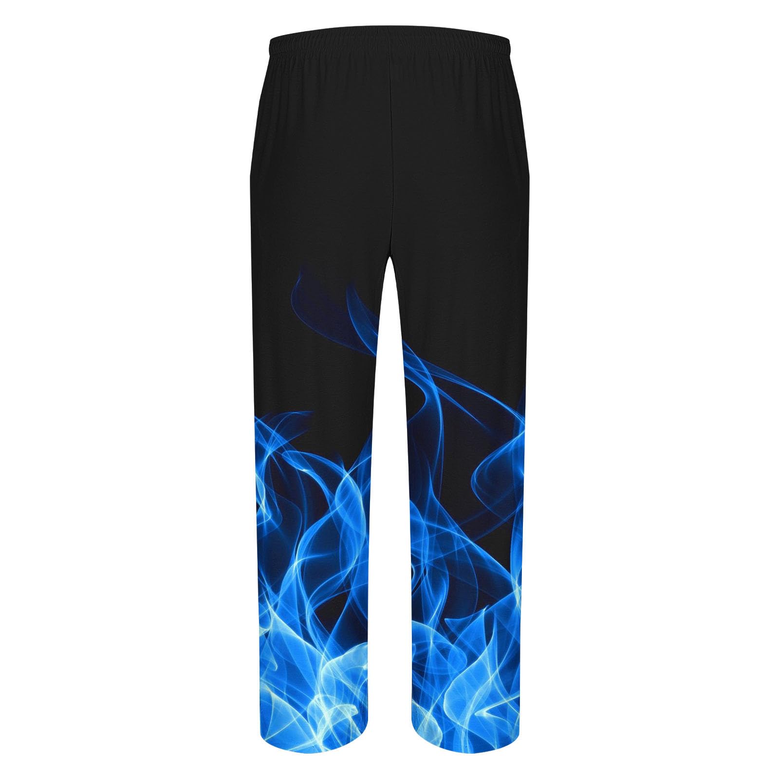 Men's Y2K Funny Lighting 2-Piece Lounge Suits - Round Neck Artistic Workout Sets for Outdoor & Gym Fashion | Trendy Novelty Suits for Casual Wear & Street Style