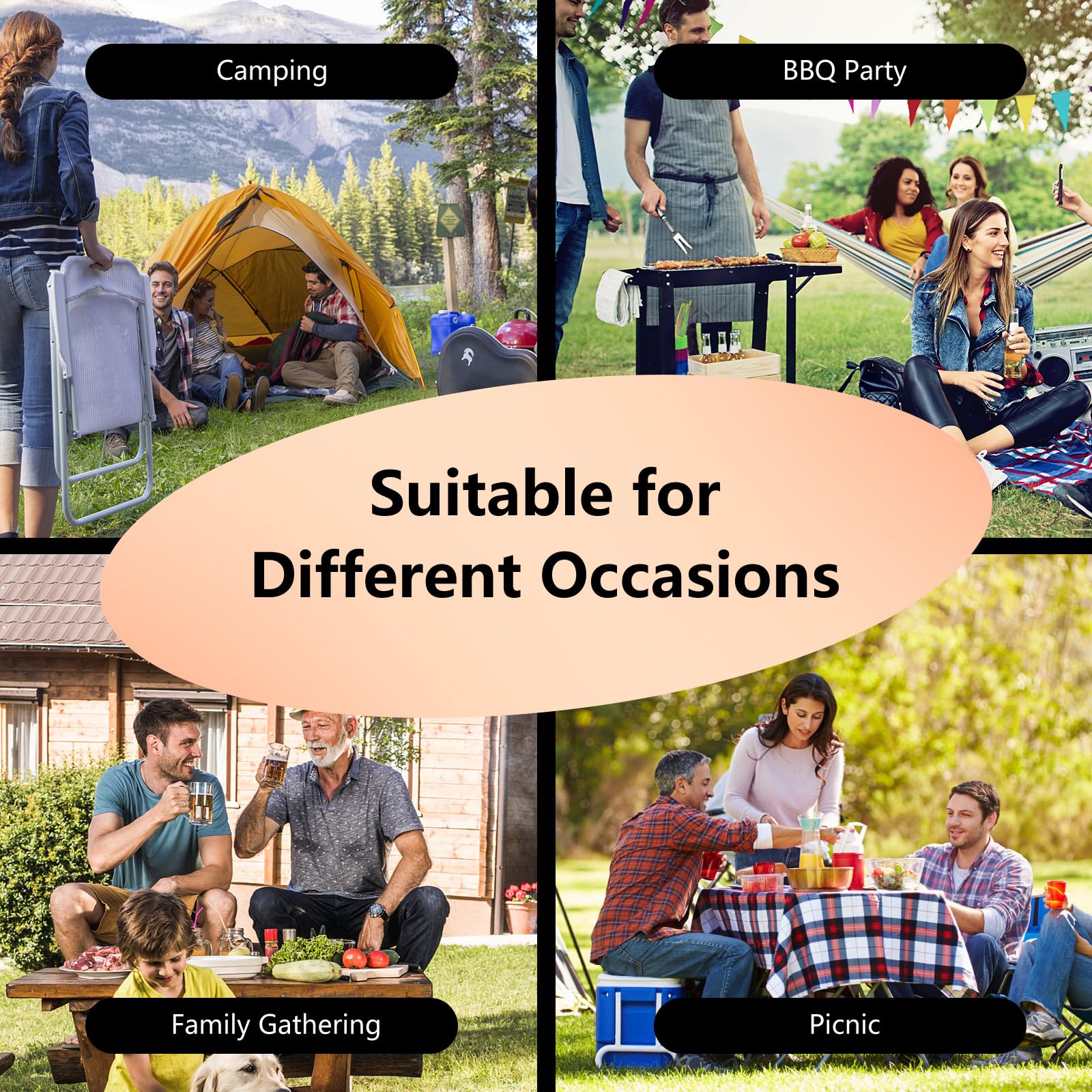 COSTWAY 70813-CYOP Wood Fired Outdoor Pizza Oven with Peel, Stone & Waterproof Cover - Portable Backyard, Patio, Camping Grill for Authentic Italian Pizza & BBQ Cooking