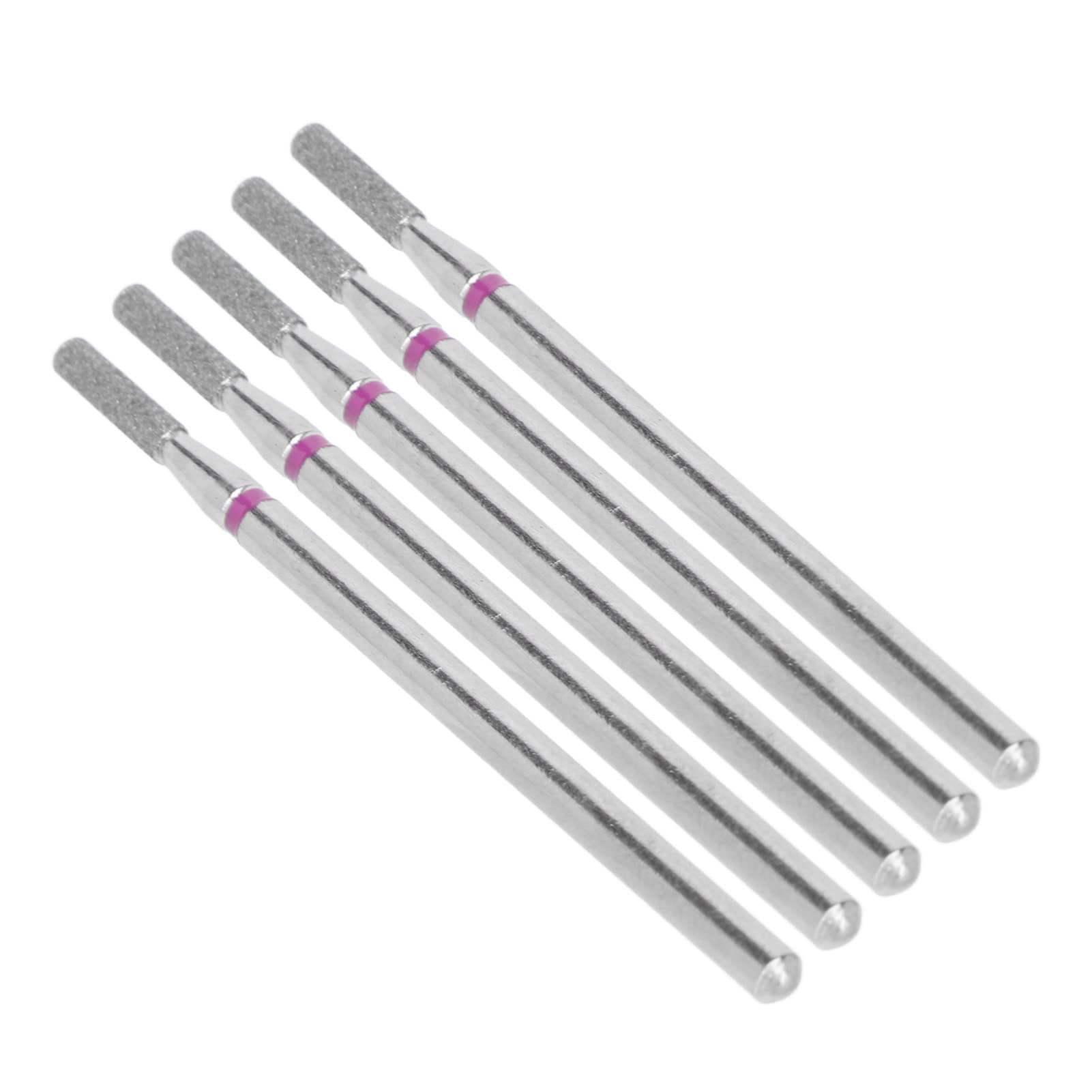 50PCS Professional Nail Drill Bits Set - Carborundum Grinding Bits for Nail Glue Removal & Smoothing (Left/Right Rotation) - Durable Nail Art Accessories for Salon & Home Manicure/Pedicure Machines