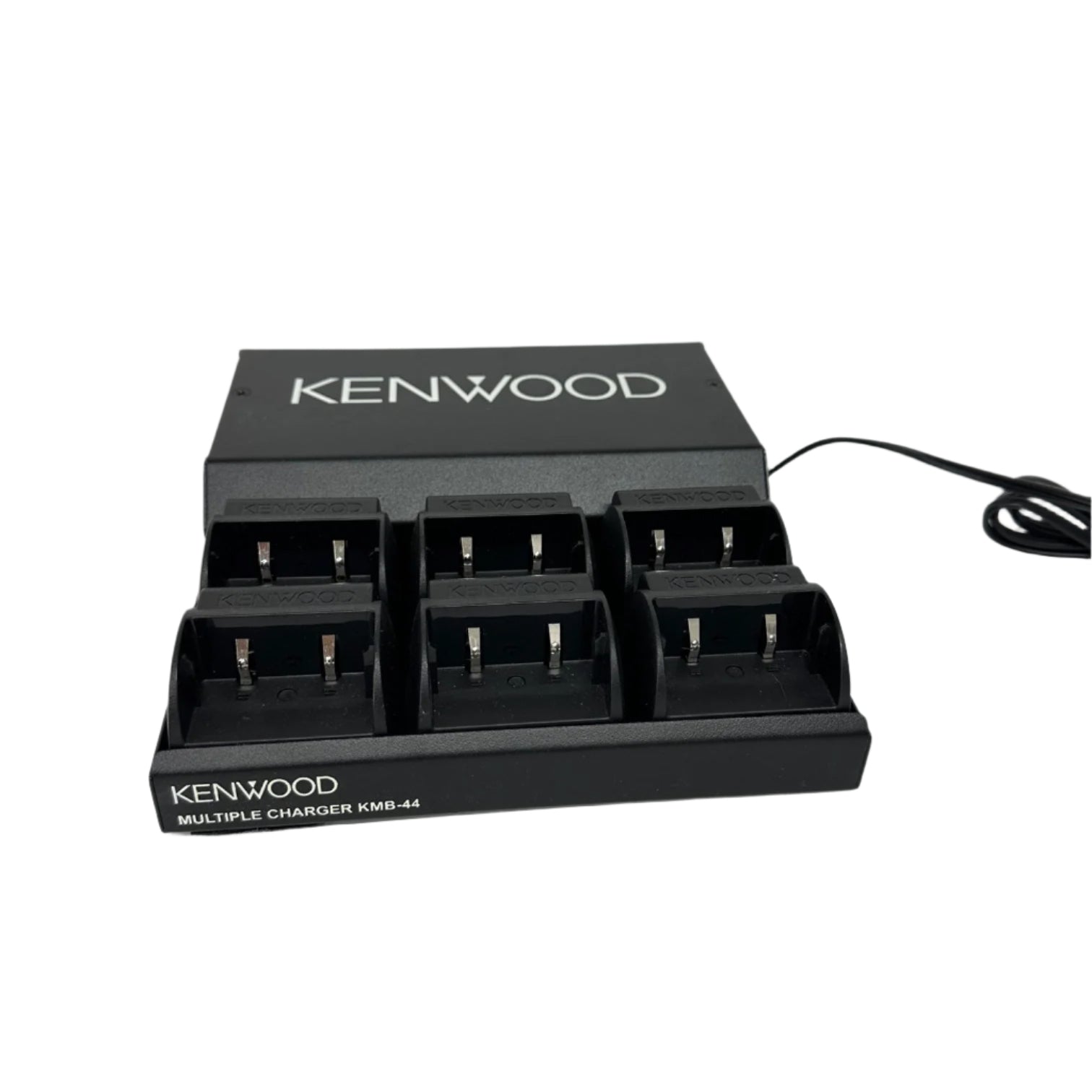 Kenwood KMB44 6-Unit Multi Radio Charger Adapter with Charging Cups - Fast Charging Station for Two-Way Radios (Ideal for Security, Construction & Emergency Teams)