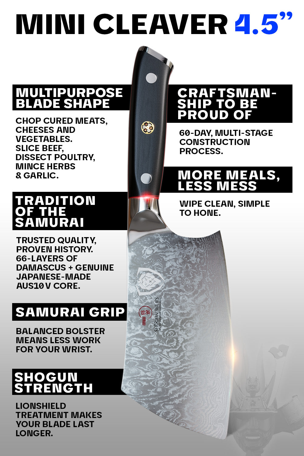 Premium Mini Cleaver Knife 4.5