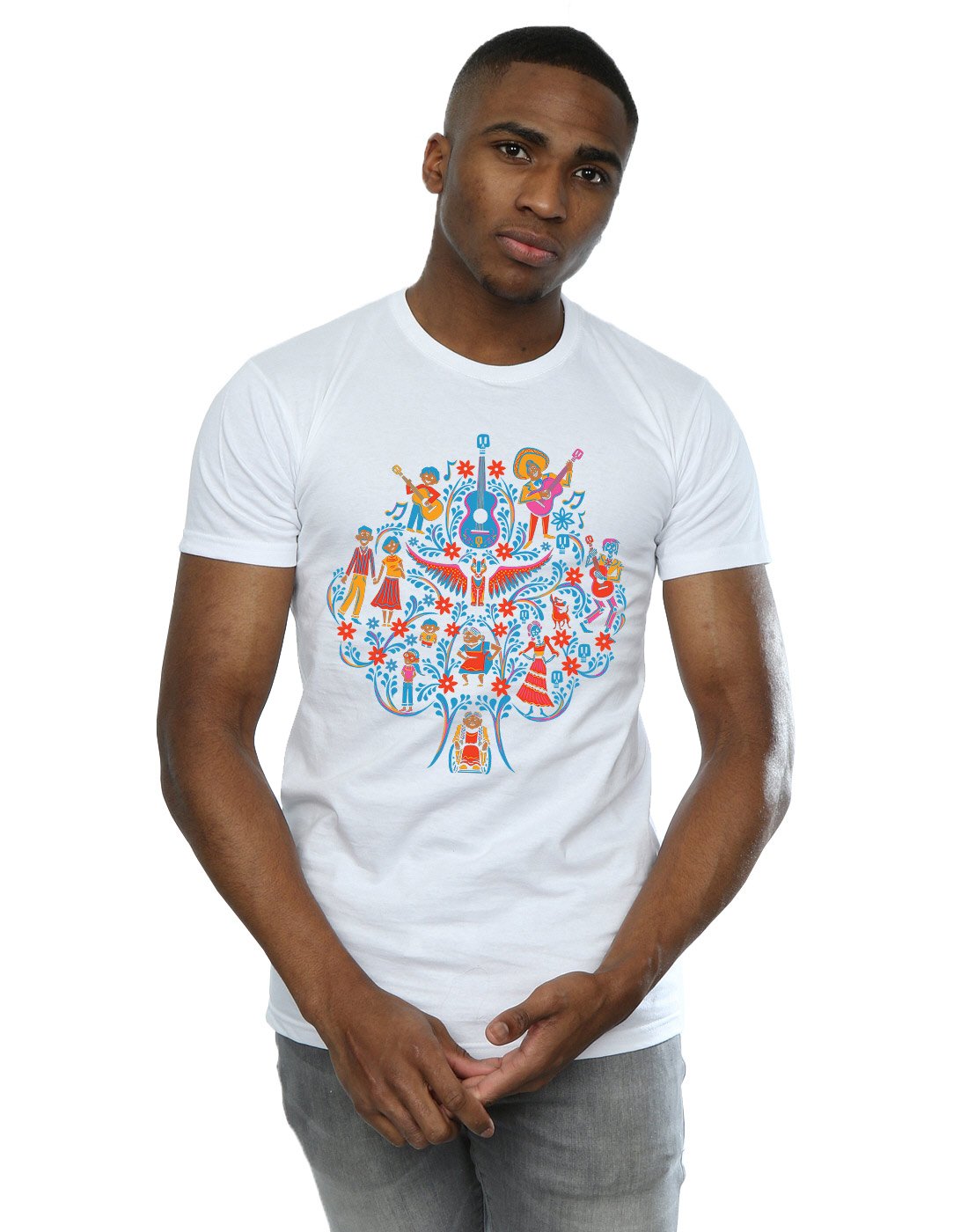 Disney Coco Inspired Men's T-Shirt - Official Licensed Graphic Tee for Fans | Casual Wear, Cosplay, and Disney Theme Parties