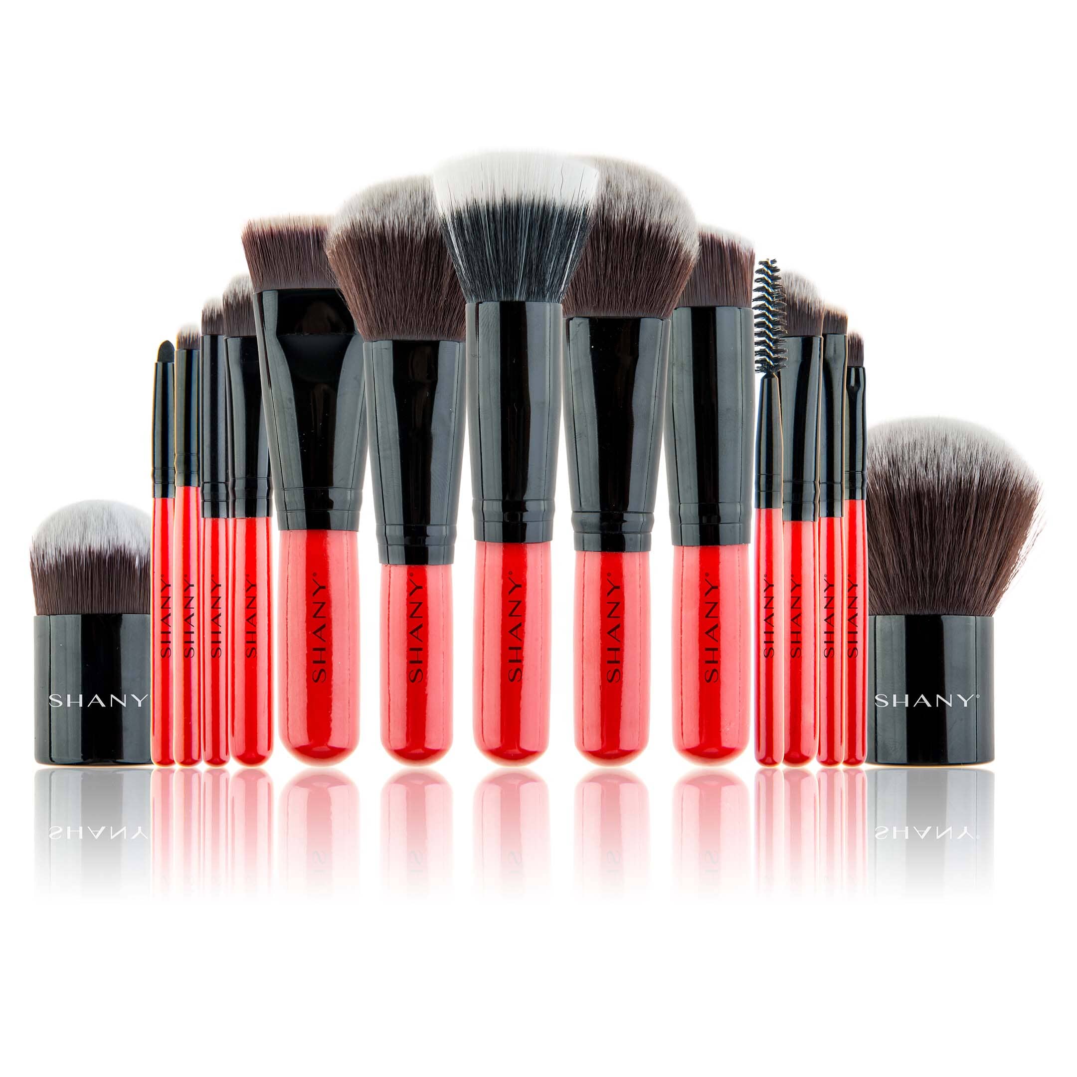 Vanity Vox 15-Piece Premium Makeup Brush Set with Stylish Storage Box & Stand - Professional Cosmetic Brushes for Foundation, Blending, Contouring | Perfect Gift for Makeup Artists & Beauty Enthusiasts