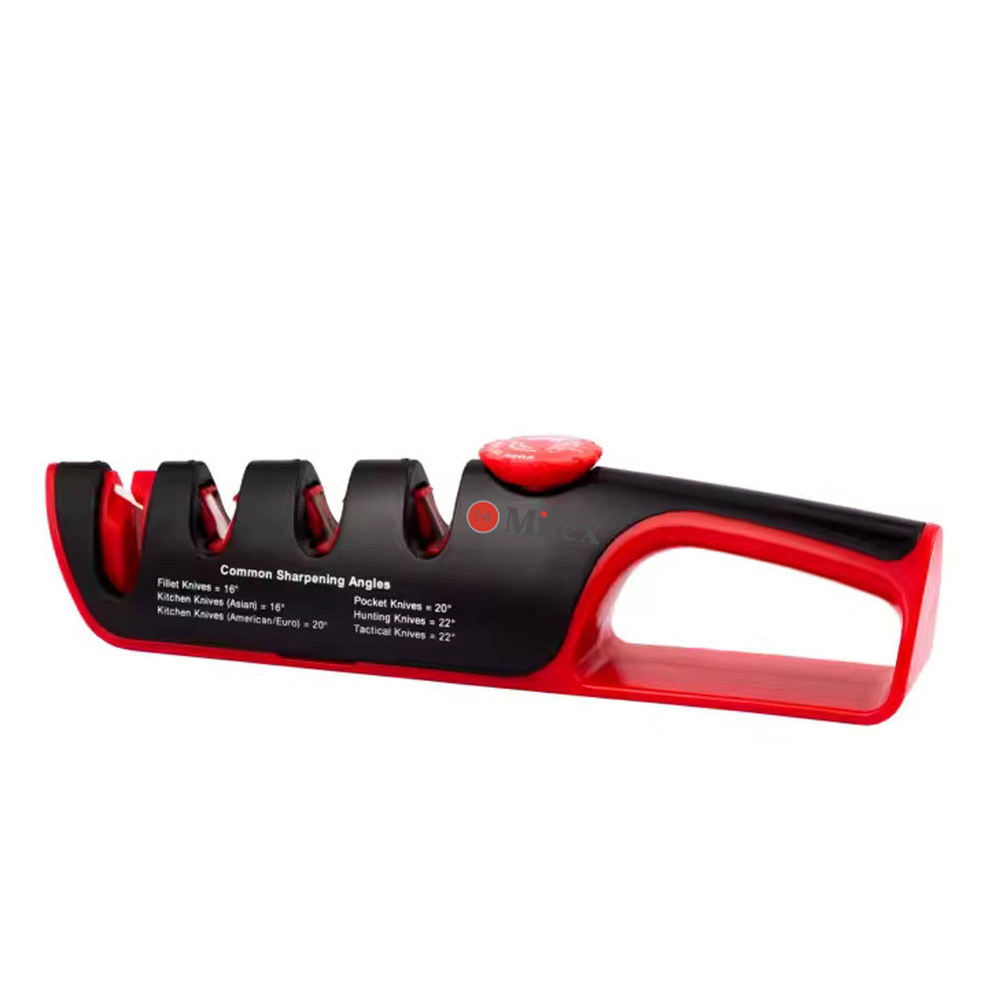 MILEX SAMURAI AGE Knife Sharpener - Professional Kitchen Tool for Sharpening Knives, Scissors & Blades - Perfect for Home, Restaurant & Outdoor Use