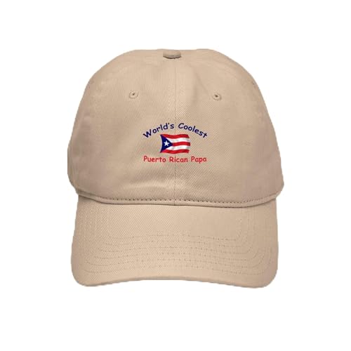 Khaki - Coolest Puerto Rican Papa Cap