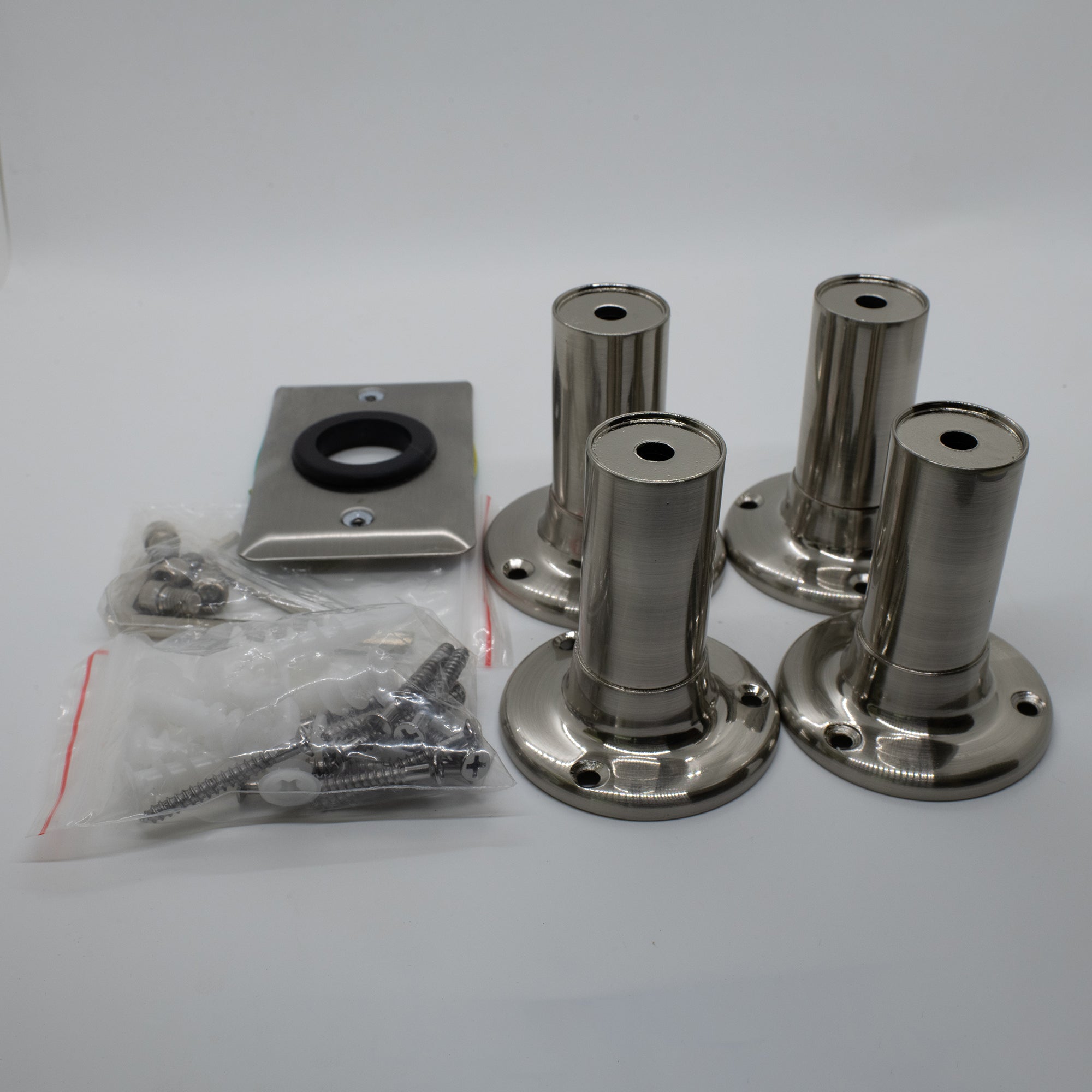Amba AT BP Traditional Bracket Pack - Heavy Duty Mounting Kit for Motorcycles, ATVs & UTVs - Perfect for Off-Road Adventures & Custom Builds