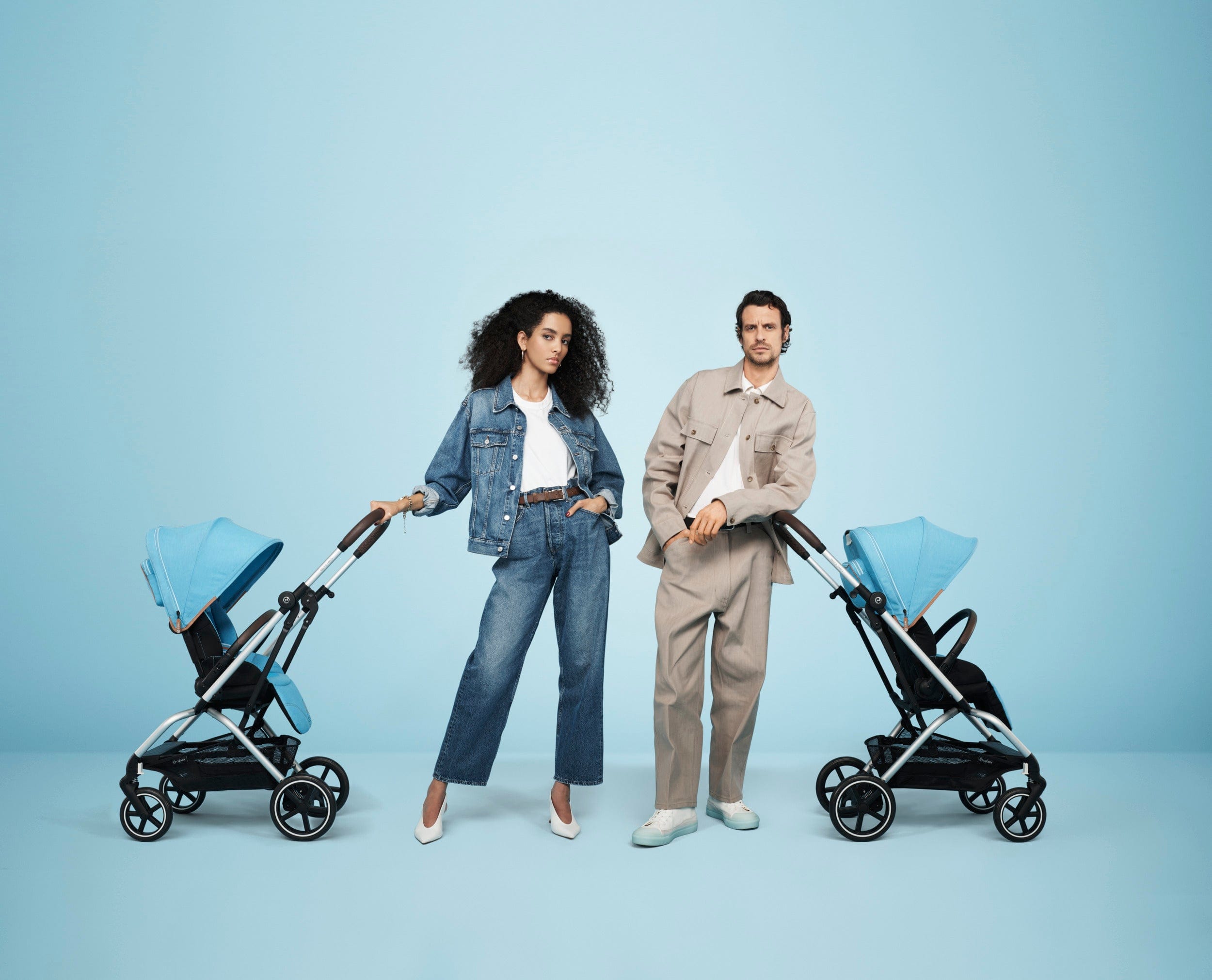 Cybex Eezy S Twist +2 V2 Lightweight Compact Stroller - 360° Rotating Seat for Easy Maneuvering | Perfect for Travel, Shopping & City Walks