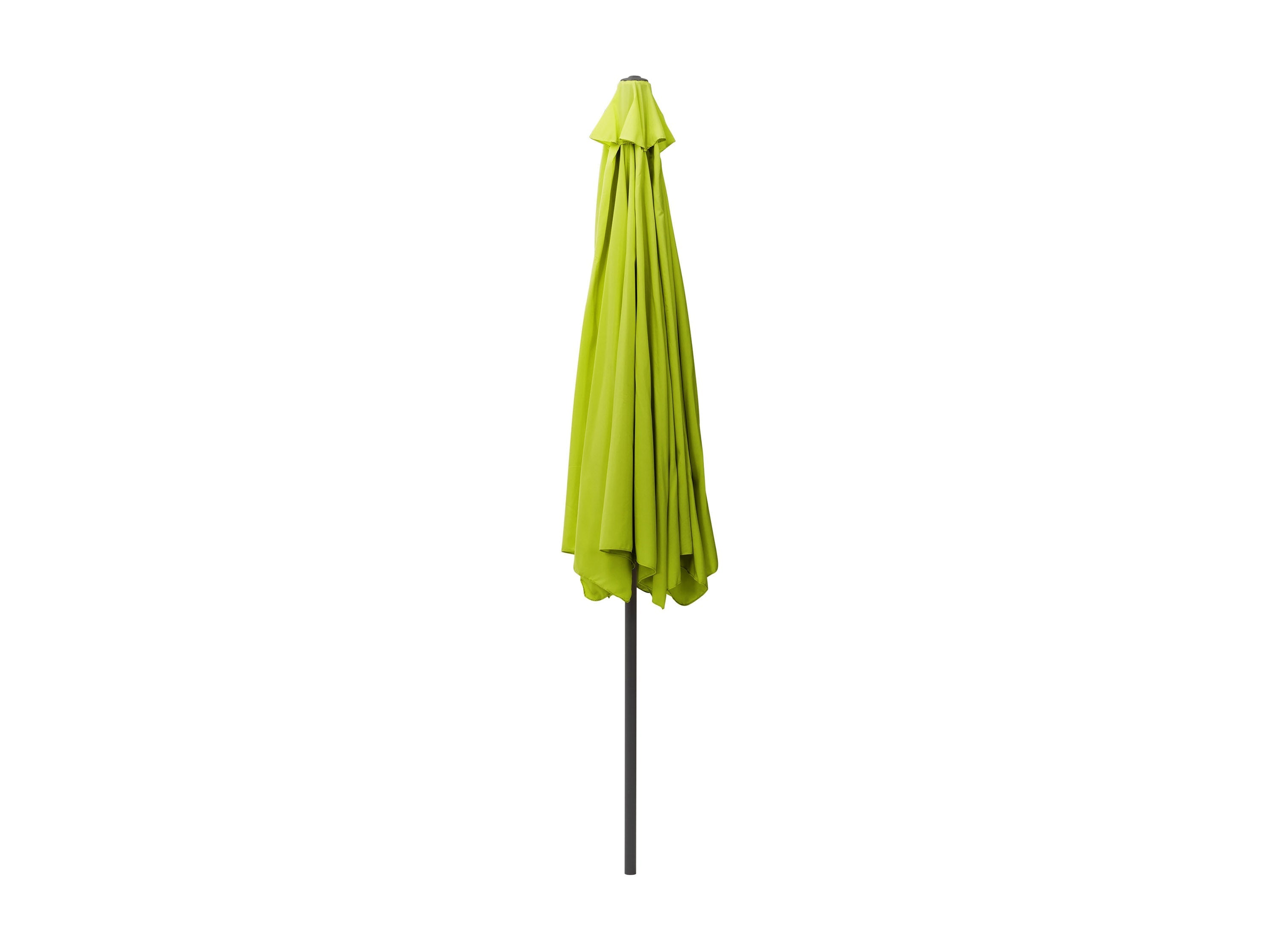 10ft Round Lime Green Patio Umbrella - Outdoor Sun Shade for Pool, Garden, and Backyard - UV Protection & Water Resistant