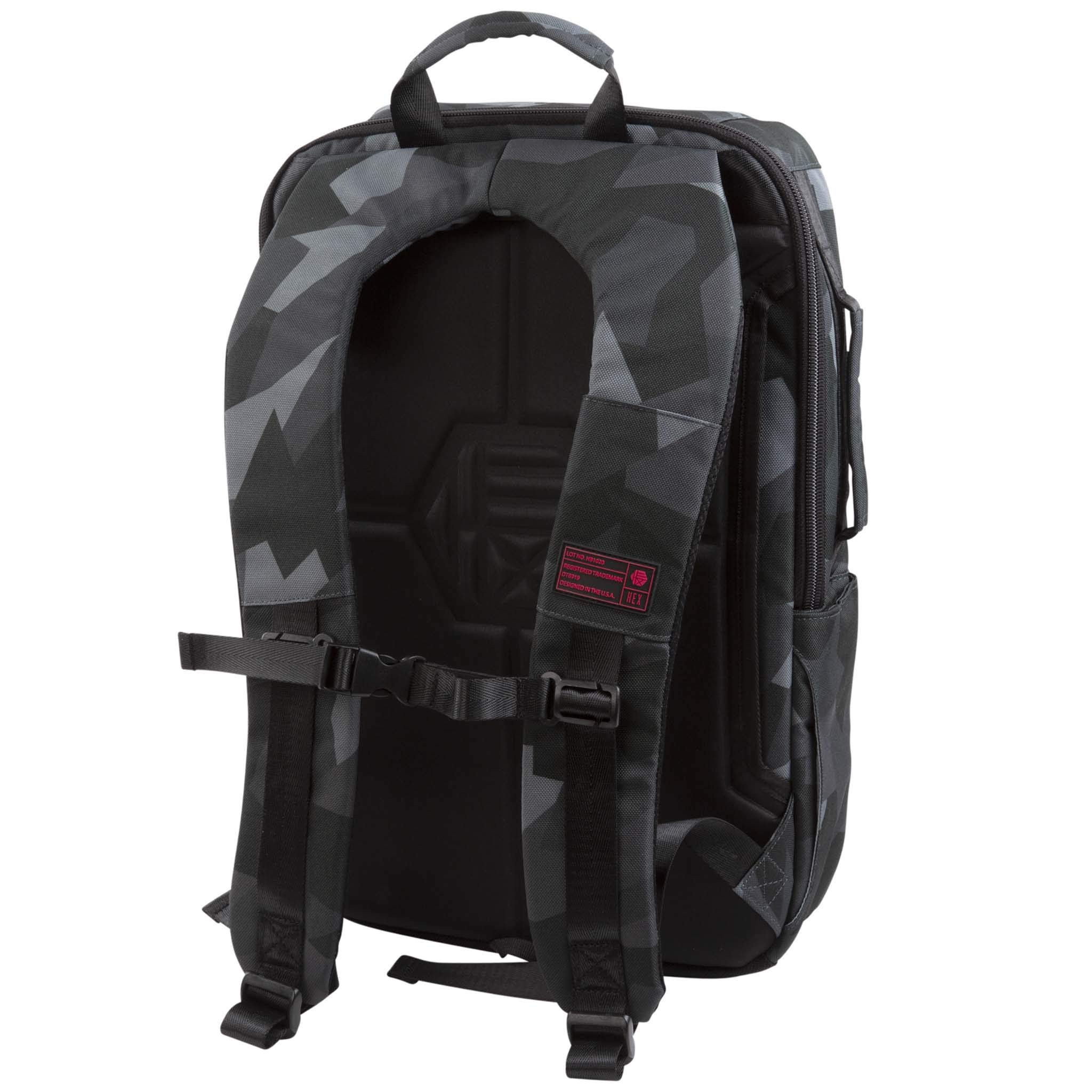 HEX Waterproof Backpack with Wireless Charging Pocket - Fits 16 Inch Laptop for Travel, Work & Outdoor Adventures