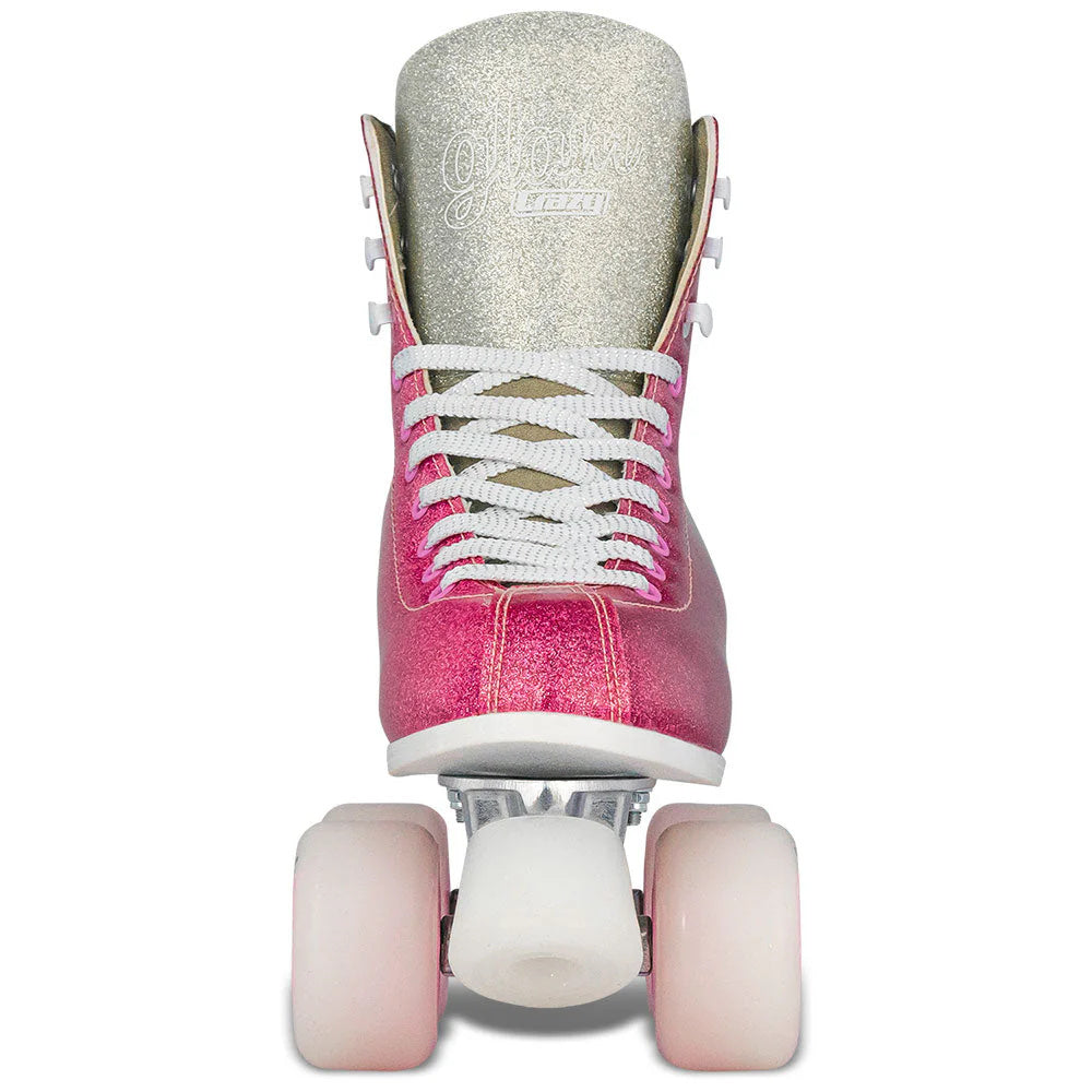 Crazy Disco Glam 21 Roller Skates for Women & Girls - Light Up Wheels, Adjustable Sizes - Perfect for Parties, Rinks & Outdoor Fun