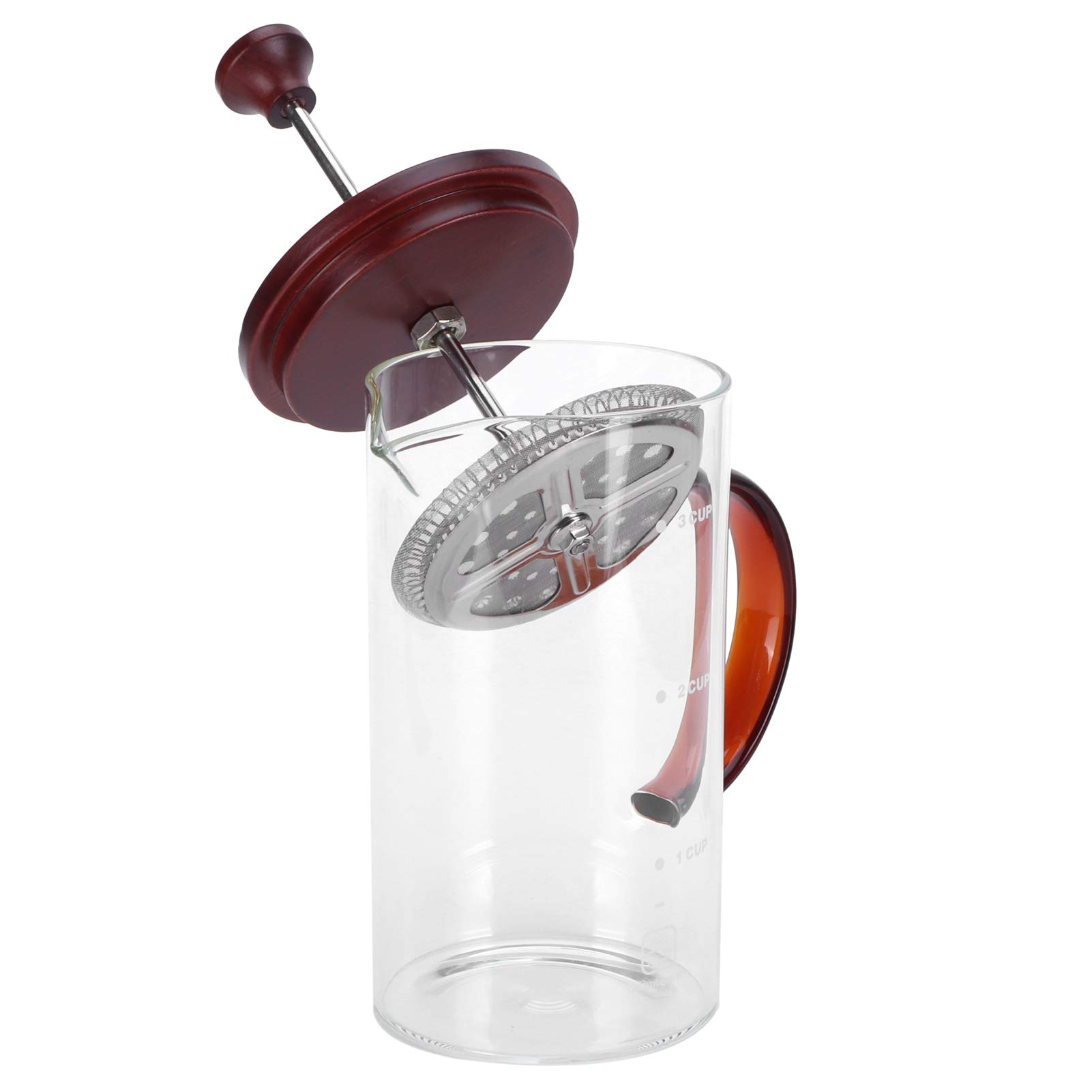 Borosilicate Glass Coffee Maker - 800ml for Home & Kitchen Brewing