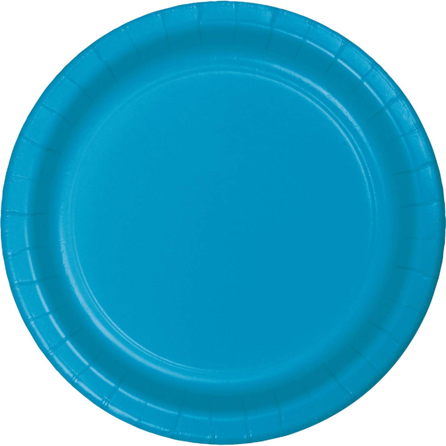 240 Pack Aqua Blue 10 Inch Disposable Paper Plates for Parties, Banquets, BBQs, Picnics & Events - Bulk Club Pack