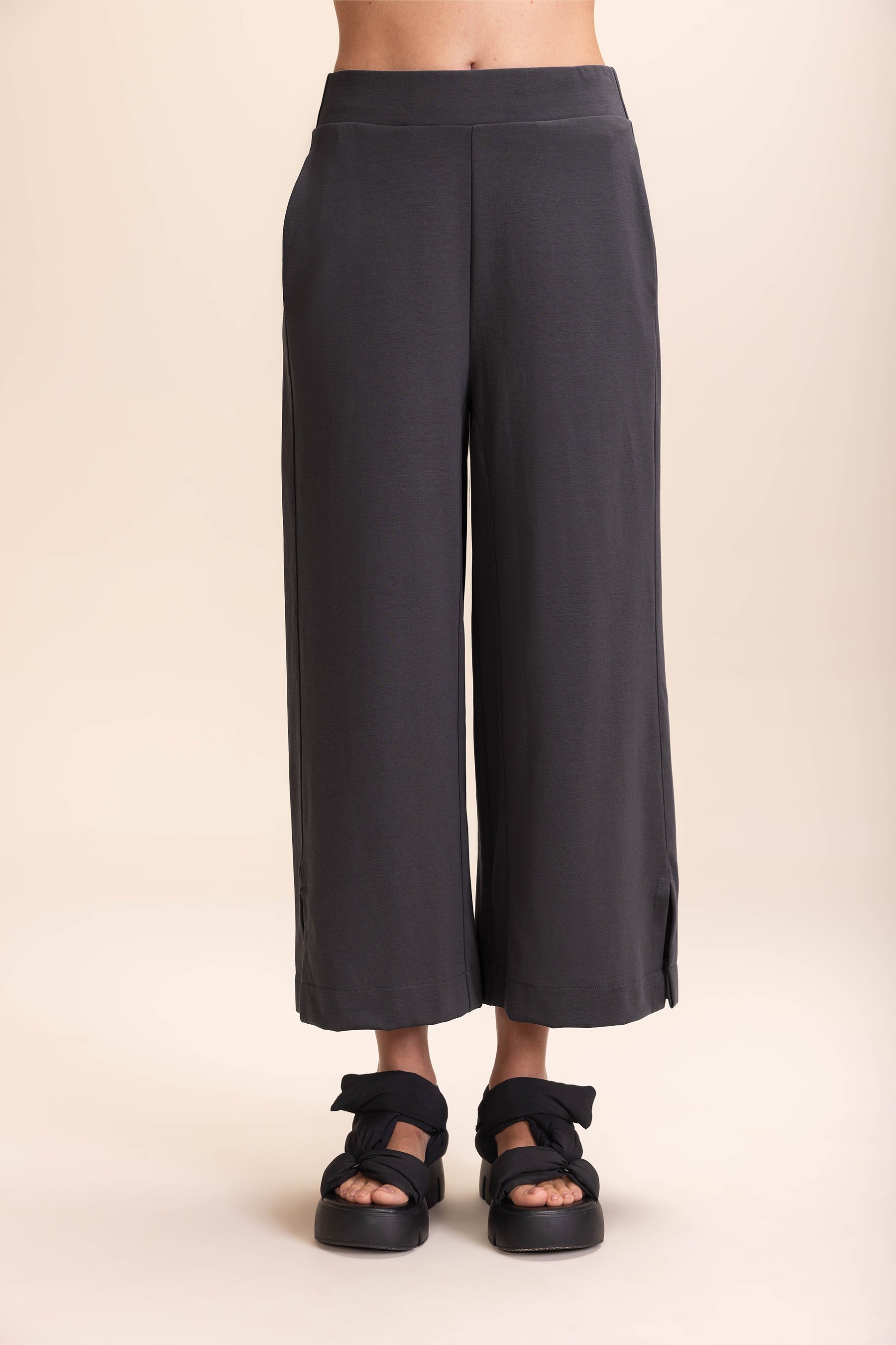 Galax Knit Wide Leg Pants for Women - Stretchy High Waist Comfortable Lounge Pants - Perfect for Yoga, Travel & Casual Wear