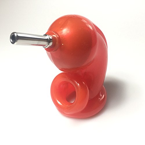 Bondage Locker CBT Electro Sex E-Stim Chastity Device for Men - Red | BDSM Restraint Toy for Couples Play & Solo Exploration | Enhance Intimacy & Power Exchange Scenes