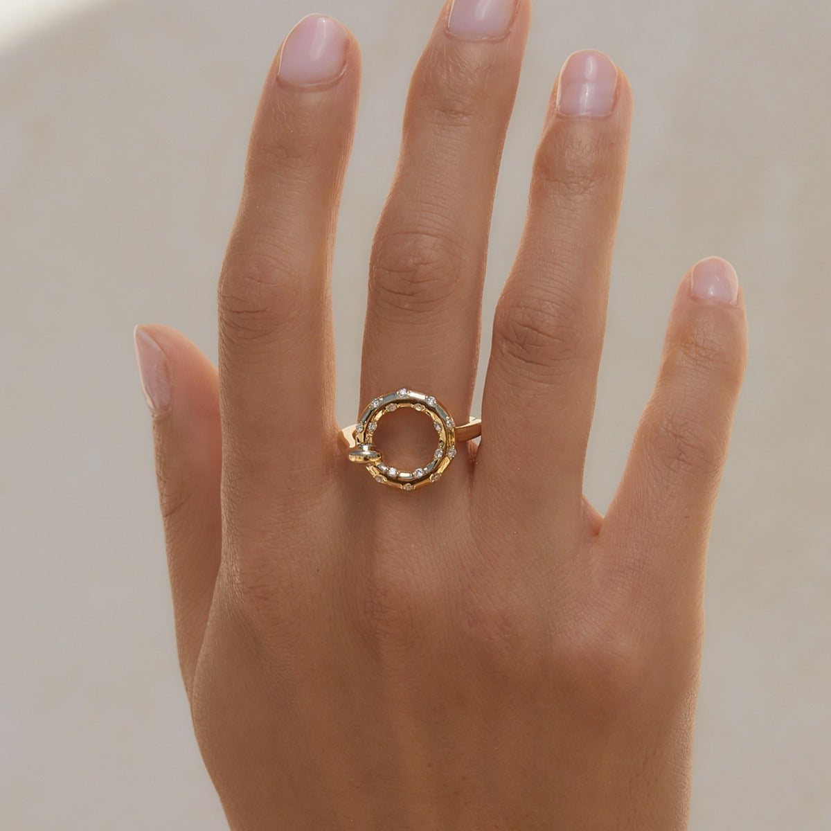 Aria Ring - Elegant & Durable Stainless Steel Ring for Women - Perfect for Everyday Wear, Gifts & Special Occasions