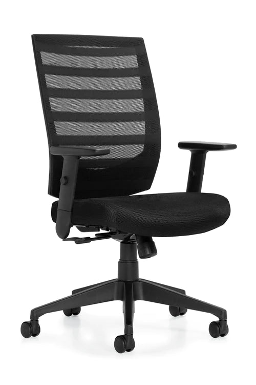 Ergonomic Adjustable Desk and Chair Combo Set - Height Adjustable Home Office Furniture for Work from Home & Study - Perfect for Small Spaces & Remote Workers
