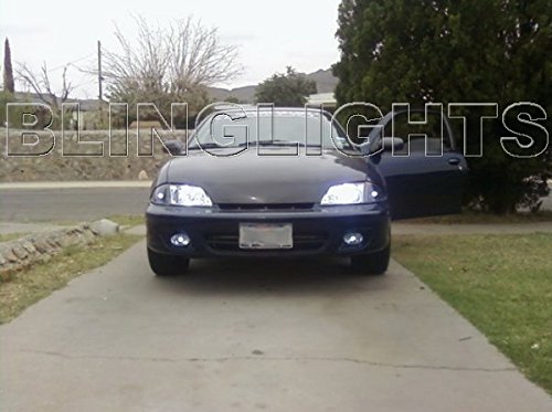 Xenon Halogen Fog Lights Kit for 2000-2005 Chevrolet Cavalier - High Performance Replacement Bulbs - Perfect for Night Driving & Foggy Conditions