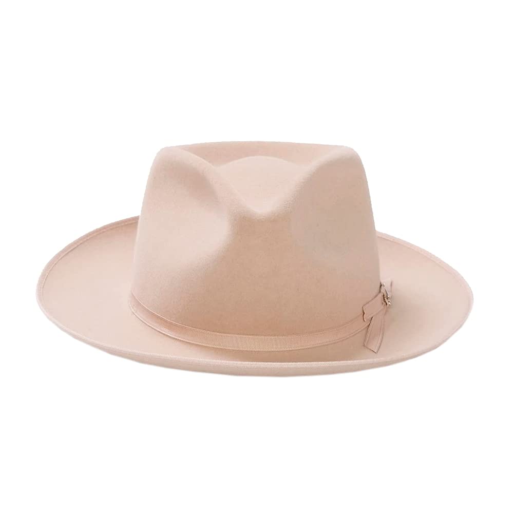 Stetson Stratoliner B Hat - Premium Wool Felt Fedora for Men | Classic Western & Vintage Style | Perfect for Outdoor Adventures, Travel & Formal Occasions