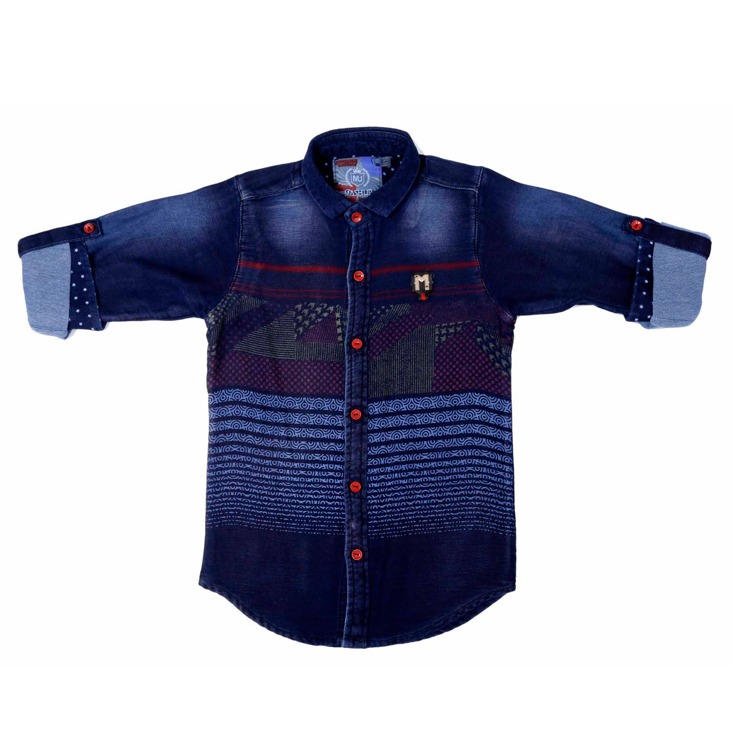 Stylish Red Denim Shirt for Men & Women | Trendy Casual Button-Up Top | Perfect for Streetwear, Date Night & Weekend Outfits