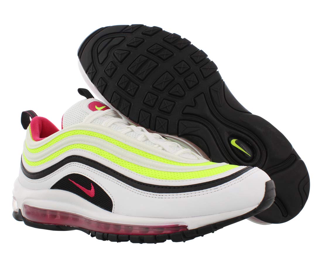 Nike Men's Air Max 97 Running Shoes - Rush Pink (Style: CI9871-100) | Lightweight Cushioned Sneakers for Jogging, Gym Workouts & Casual Wear