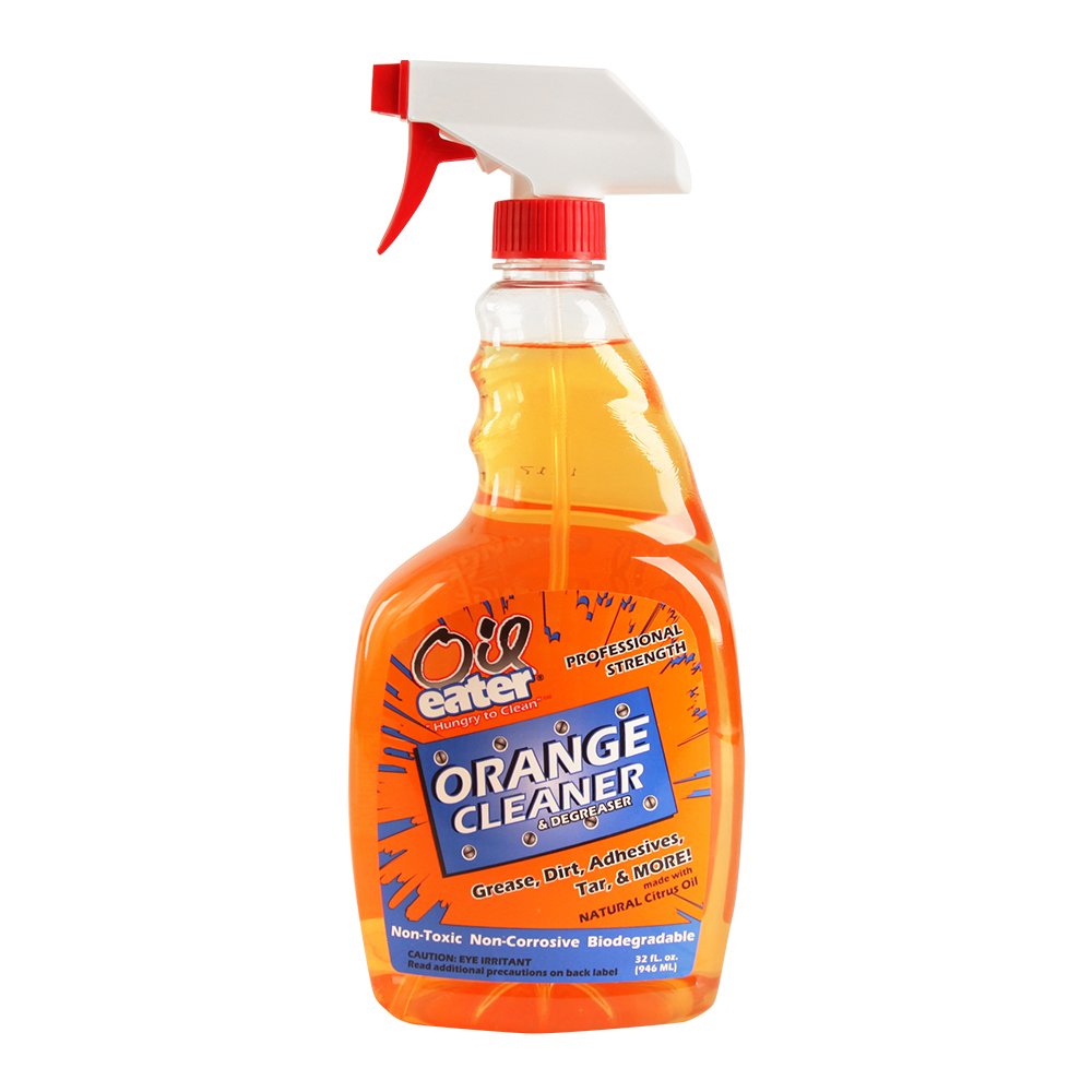 Oil Eater AOD3211902 Heavy-Duty Cleaner & Degreaser - 32 Fl oz (Pack of 6) | Industrial Strength for Kitchen, Garage, Workshop & Auto Repair | Safe on Metal, Concrete & Most Surfaces