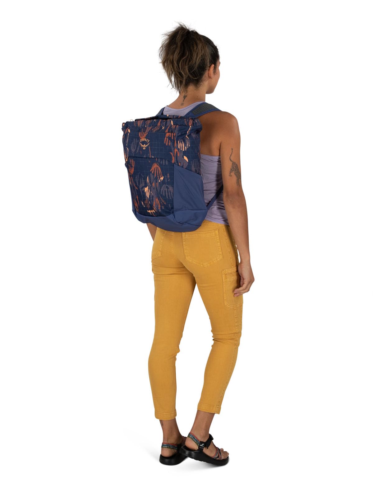 Osprey Daylite Tote Pack - Lightweight Water-Resistant Backpack for Travel & Commuting | Jetstream Blue | Perfect for Hiking, Work & Everyday Use