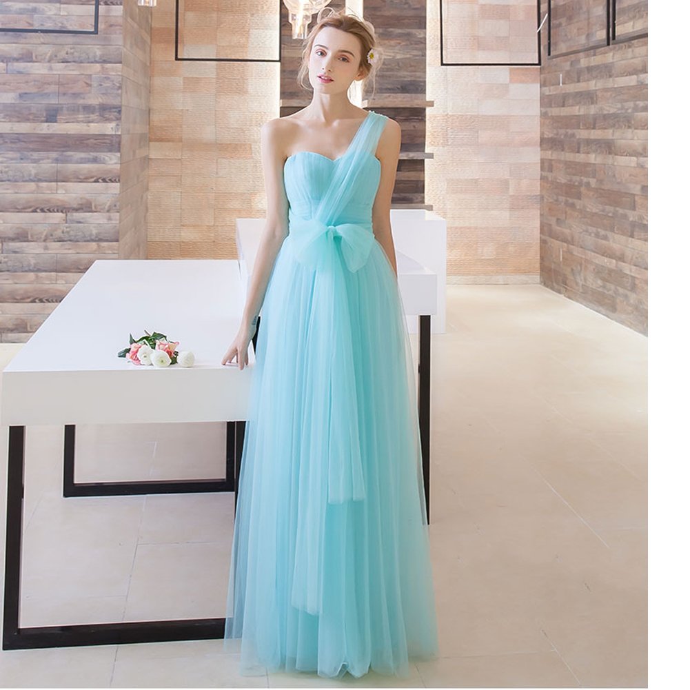 Lemai Women's Sweetheart Neckline Tulle Long Convertible Corset Dress for Prom, Bridesmaid, Formal Events - Elegant Evening Gown for Weddings, Parties & Special Occasions