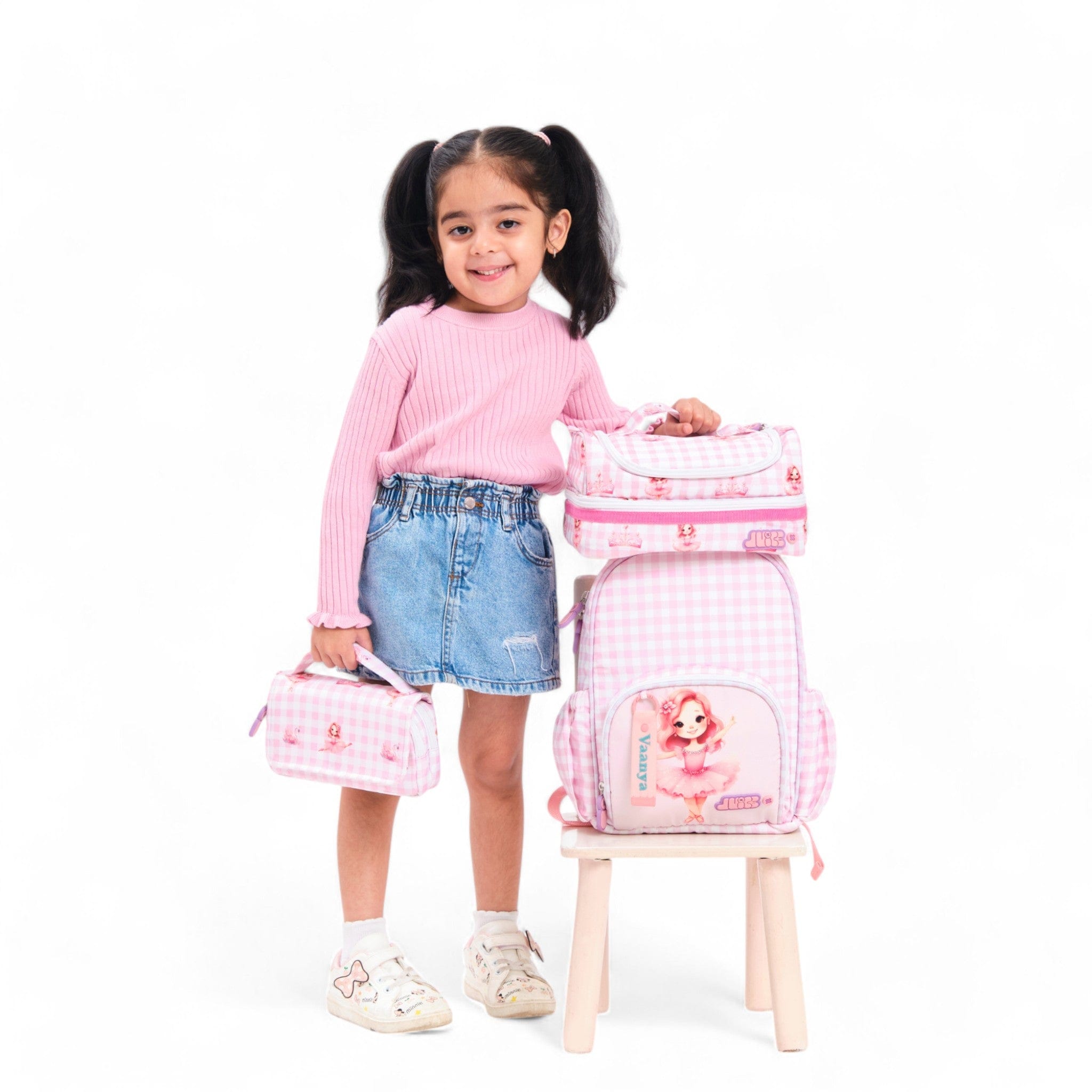 Elegant Ballerina Small Backpack for Women - Lightweight & Stylish Dance Bag for Ballet Class, Travel & Everyday Use