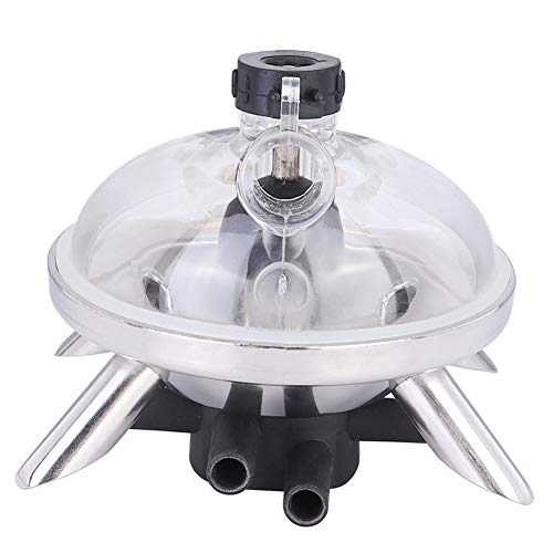 OhhGo Cow Sheep Milking Claw 240cc Milk Collector Tool with Stainless Steel Base - Durable Milking Machine Accessories for Dairy Farm, Homestead & Livestock Care