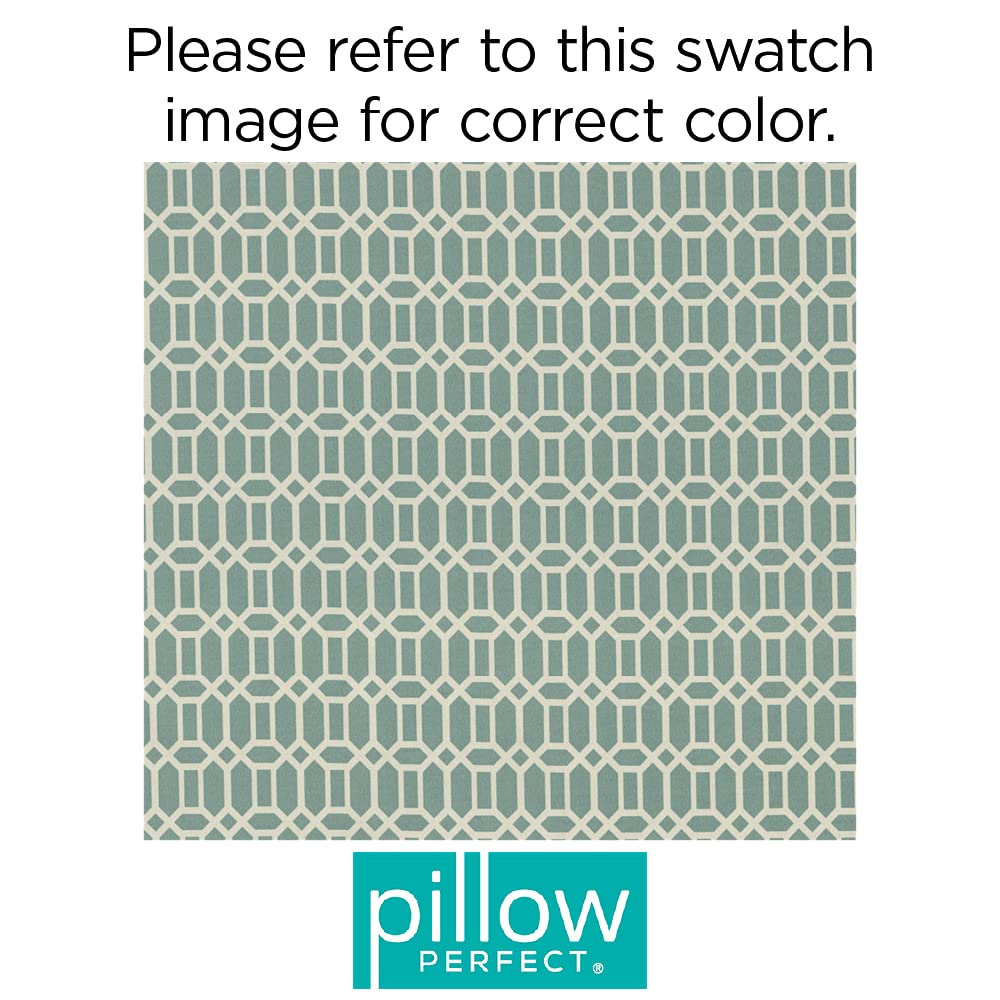 **Pillow Perfect 535487 Round Back Tufted Seat Cushions - 19