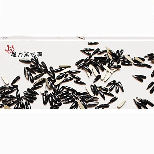 Tessie Shop White Crystal AB Rhinestones - Sparkly Diamond Nail Art Charms for DIY Manicure & Japanese Style Jewelry Making | Perfect for Nail Salon, DIY Crafts, and Fashion Accessories