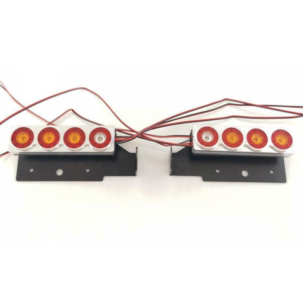 1/14 Scale Taillight Tail Lamp Model Spare Parts for TAMIYA RC Tractor R620 1851 3363 56360 - Universal DIY Replacement Rear Light for RC Truck Models - Perfect for Hobbyists and RC Vehicle Enthusiasts