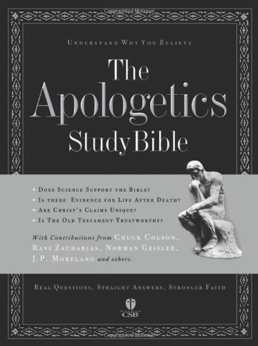 The Apologetics Study Bible - Understand Why You Believe | ESV Christian Bible with Apologetics Commentary | Perfect for Bible Study, Small Groups & Defending Your Faith
