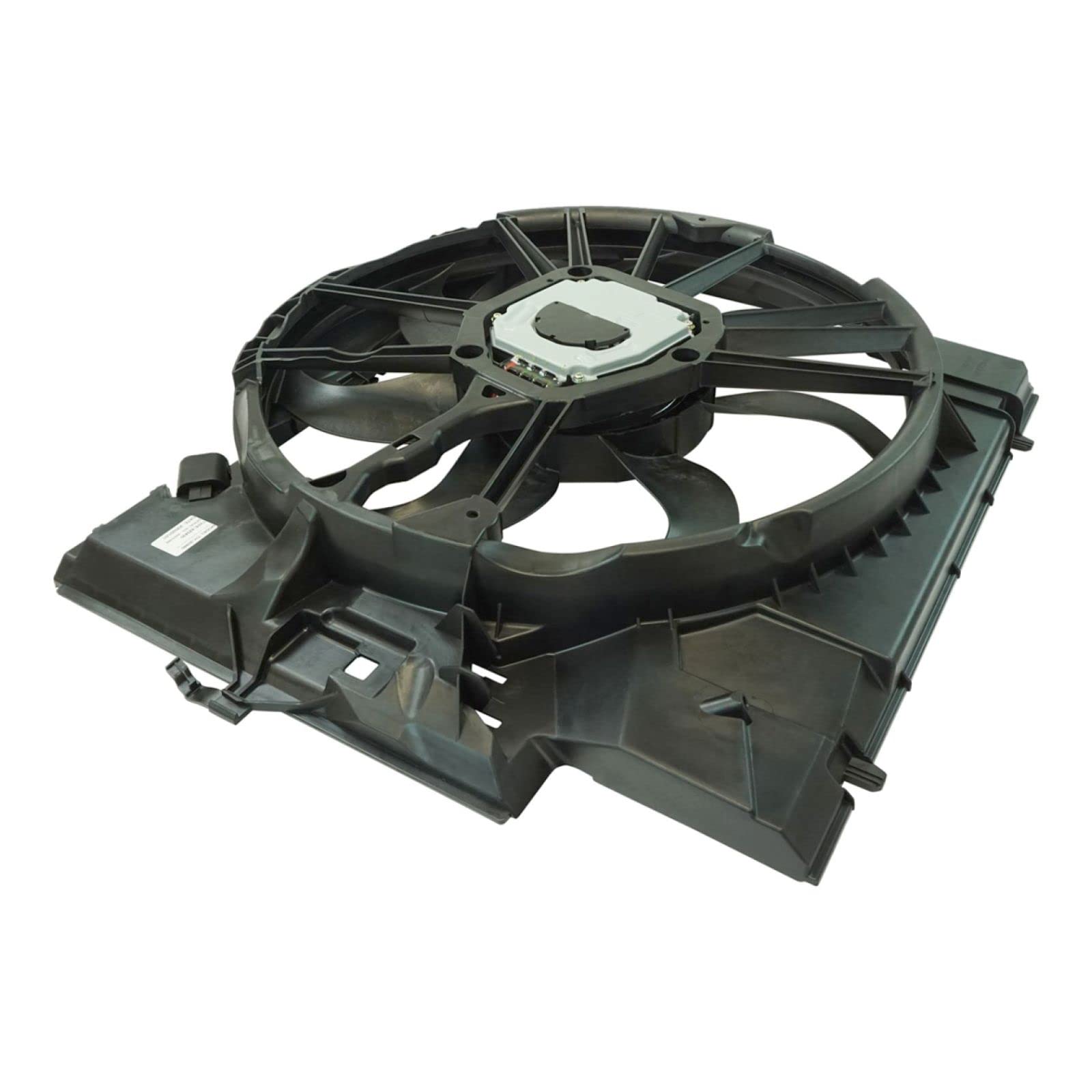 High Performance Radiator Cooling Fan Assembly for BMW 135i 335i 335d 335xi M3 X1 Z4 (2007-2016) - Direct Fit Replacement Part BM3115116 - Perfect for Engine Cooling & Overheating Prevention