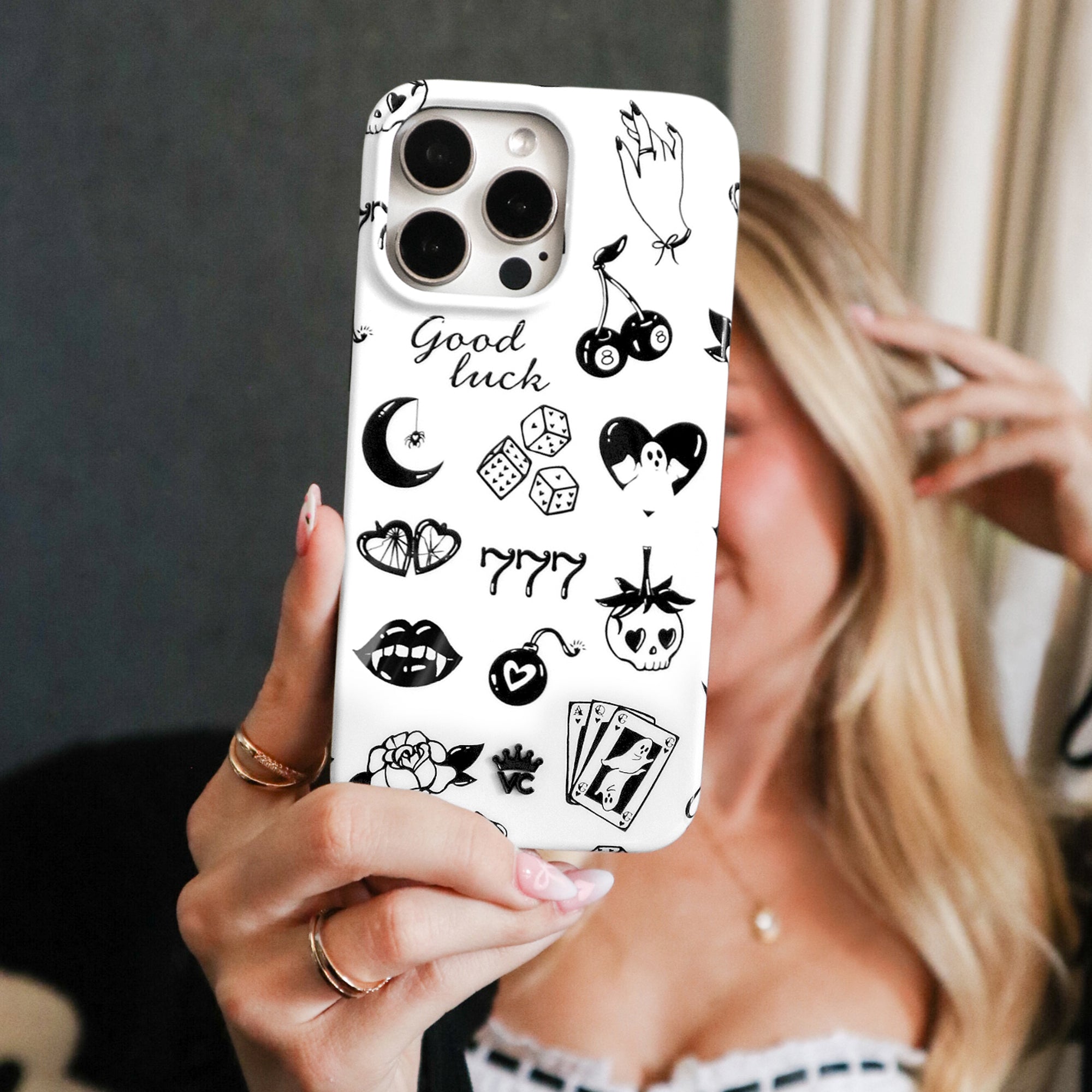 Good Luck iPhone Case - Stylish Protective Cover for iPhone [Model] - Perfect for Everyday Use, Travel & Gifting