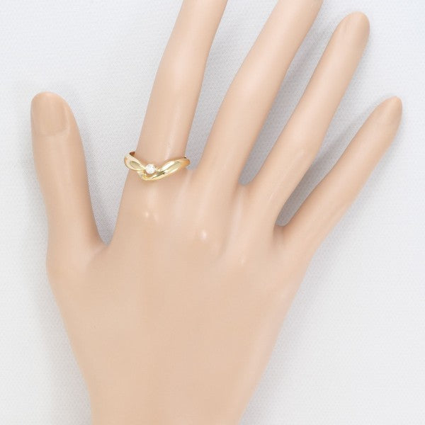 18K Yellow Gold Diamond Ring for Women - Elegant Solitaire Engagement & Wedding Band - Perfect for Proposals, Anniversaries & Special Occasions
