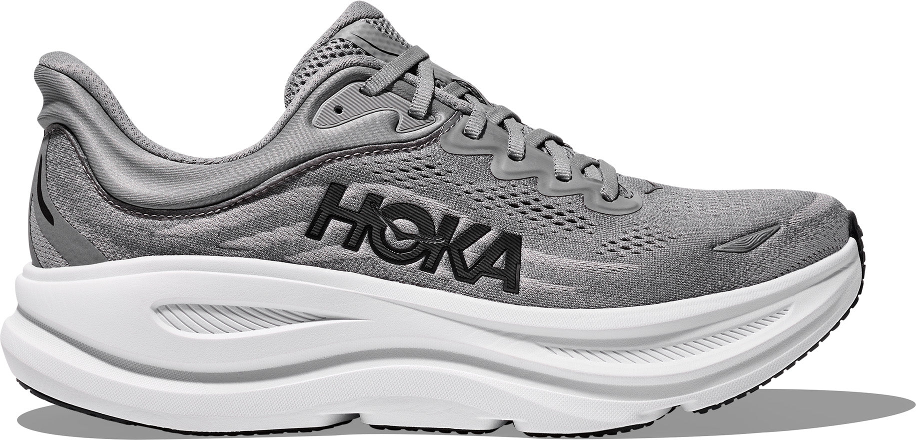 Bondi 9 Wide Men's Running Shoes - Cushioned Support for Long Distance Jogging & Marathon Training - Perfect for Road Running and High-Impact Workouts