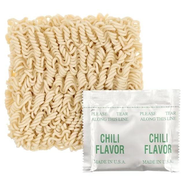 Maruchan Ramen Noodle Soup - Chili Flavor (3 oz, Pack of 6) | Instant Noodles for Quick Meals, College Dorm Snacks & Emergency Food Supply