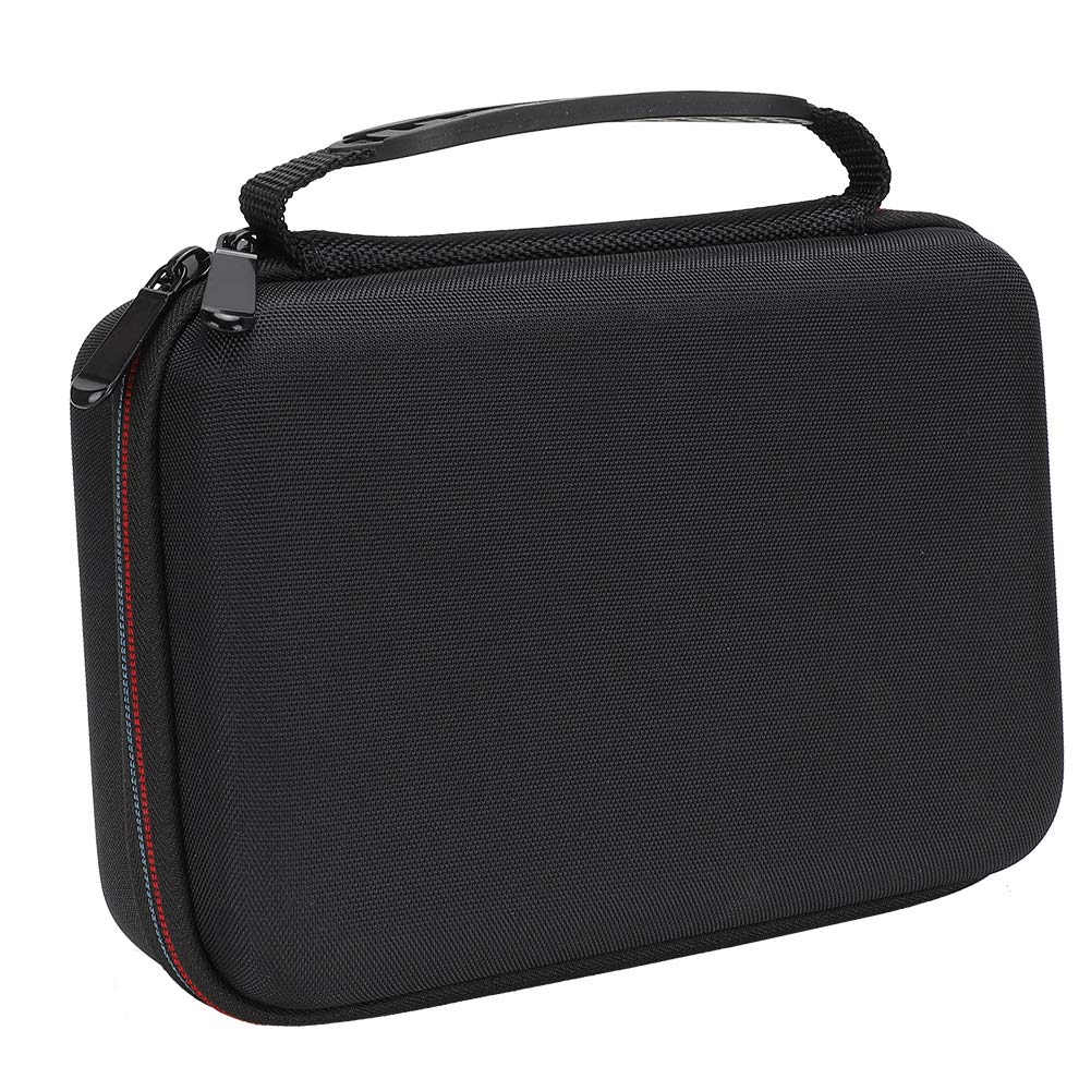 Portable Electric Hair Clipper Storage Bag - Waterproof Shaver Organizer Case for Men's Trimmer & Accessories | Travel-Friendly Grooming Kit Organizer Box (Black) - Perfect for Home, Salon & Travel Use