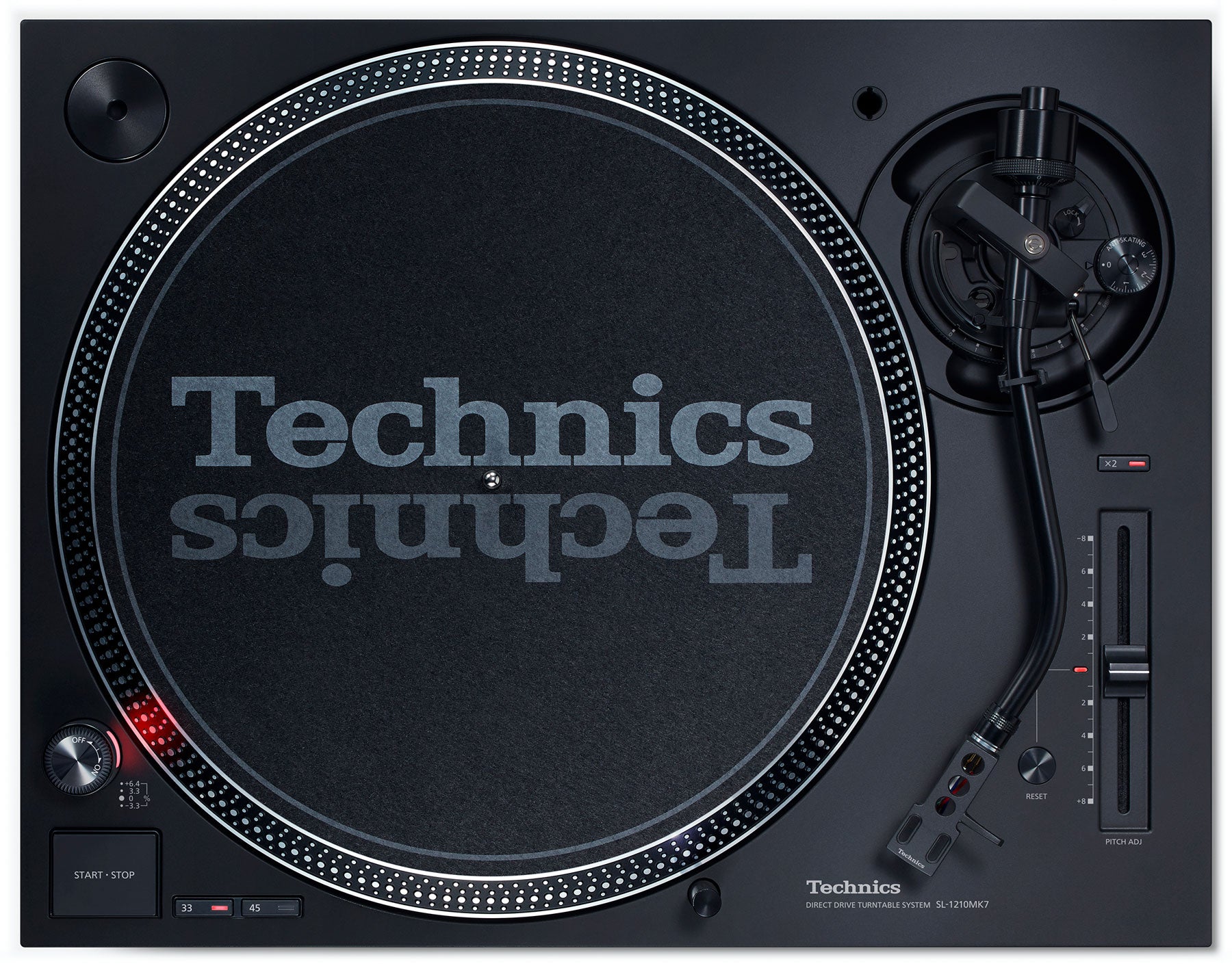 Technics SL-1210 MK7 Professional Direct-Drive Turntable for DJs & Vinyl Enthusiasts - Perfect for Home Studios, Clubs & Music Production