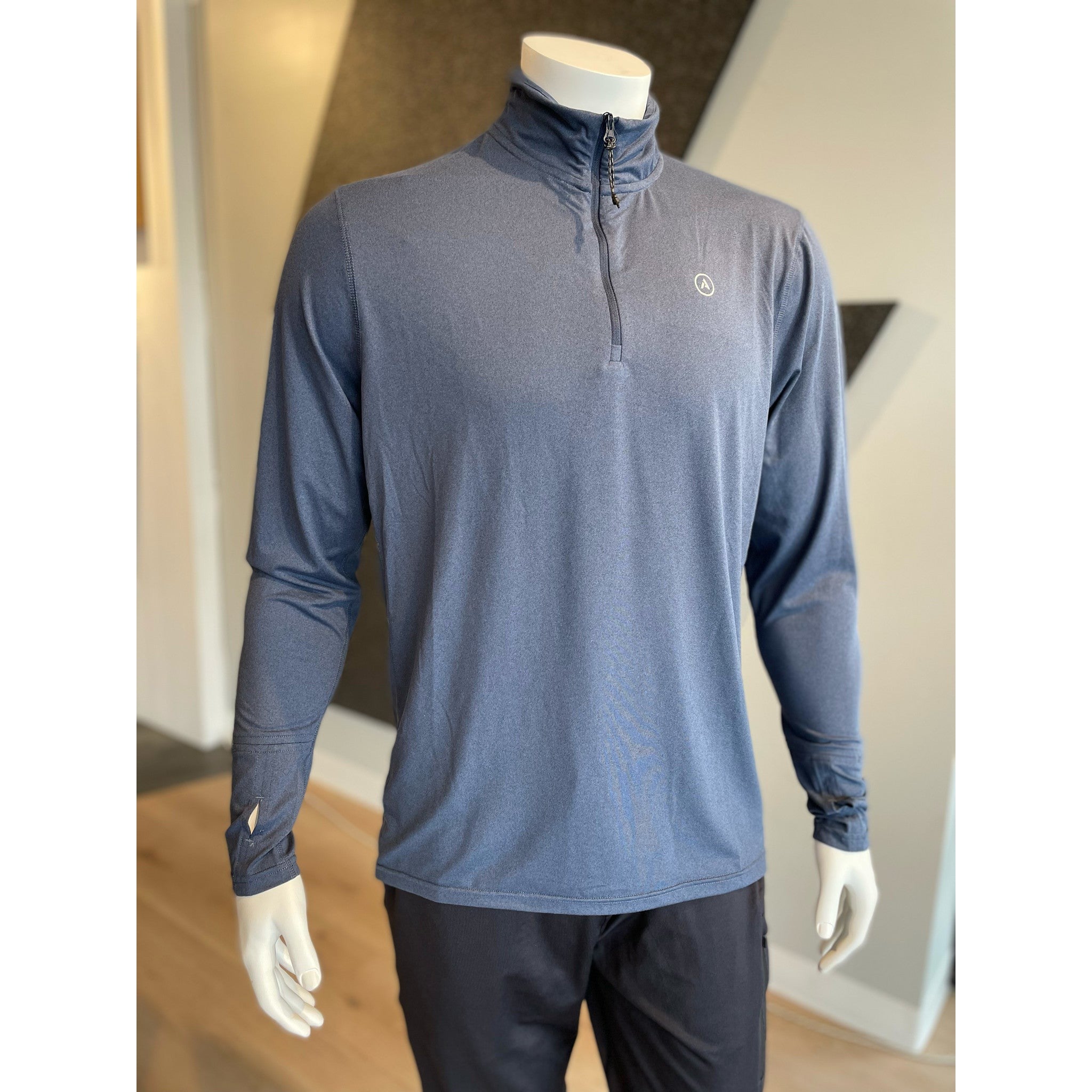 Men's Performance Tech Quarter Zip Pullover - Lightweight Moisture-Wicking Athletic Shirt for Running, Golf & Outdoor Activities