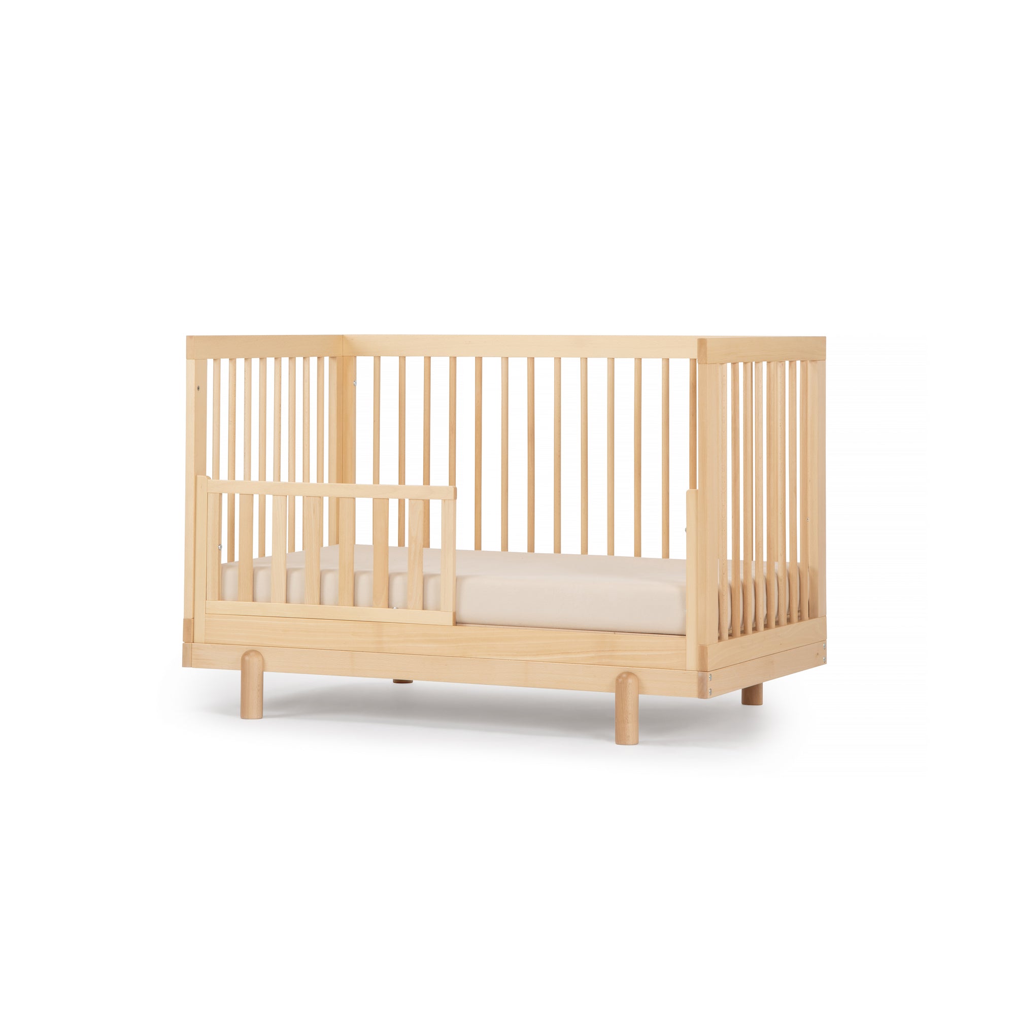 Bliss 4-in-1 Convertible Baby Crib - Toddler Bed, Daybed & Full-Size Bed - Safe Nursery Furniture for Newborns to Teens - Perfect for Bedrooms, Daycare & Guest Rooms