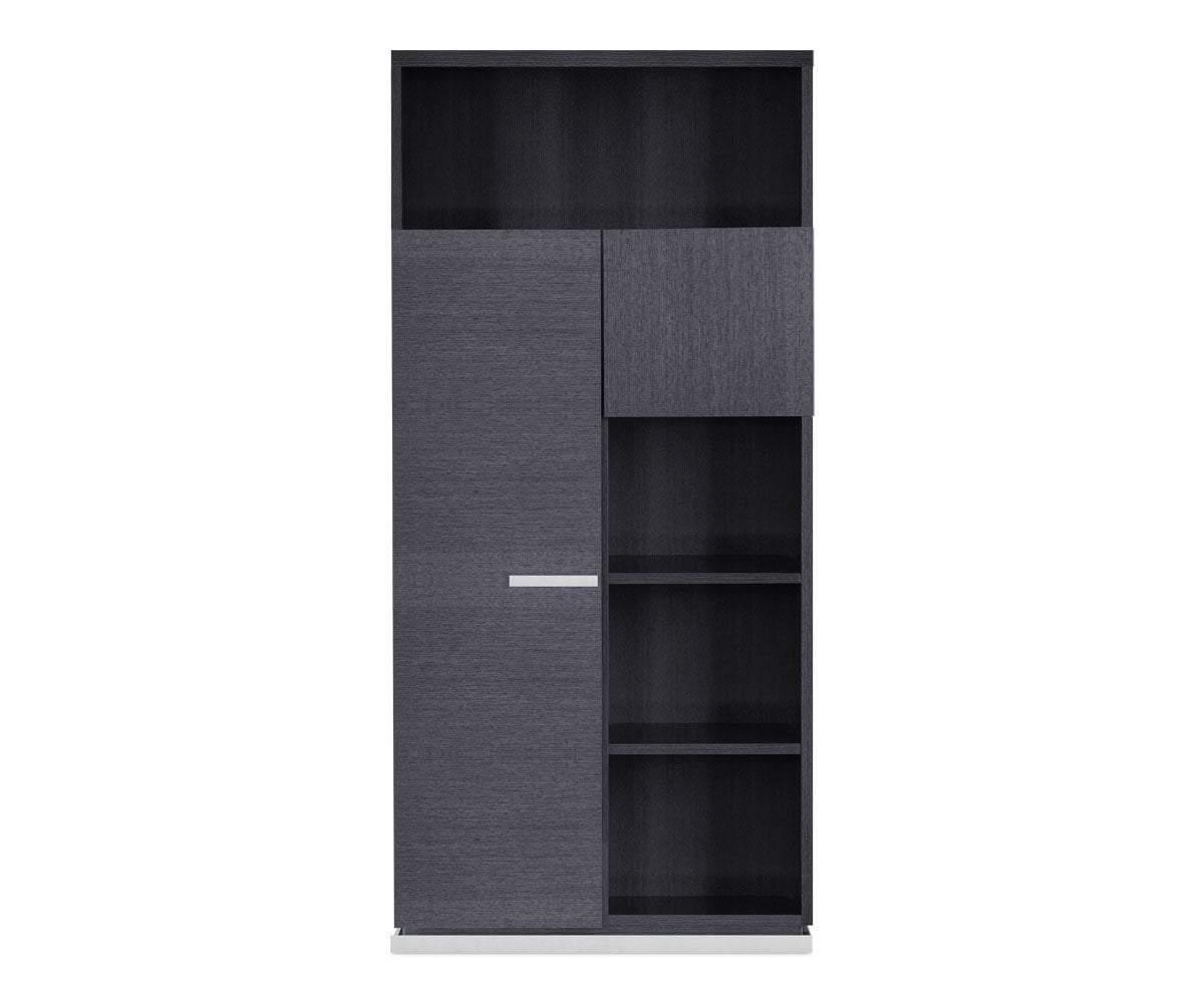 Modern Wooden Bookcase with 5 Shelves - Stylish Storage for Books, Decor & Essentials - Perfect for Living Room, Bedroom or Home Office