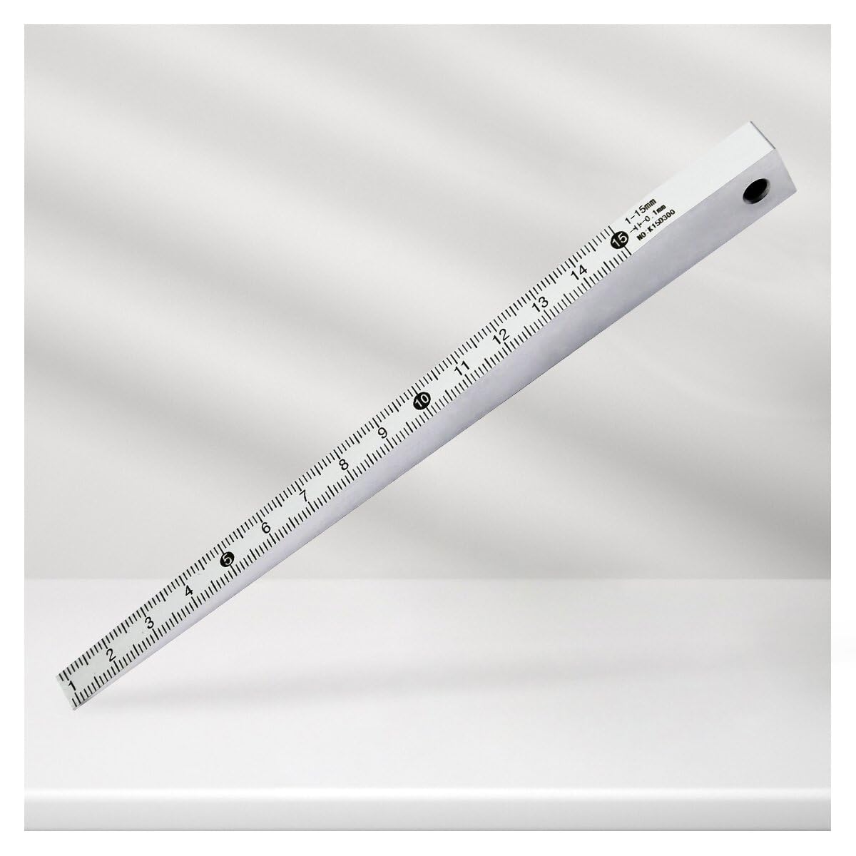 1-15mm Taper Gauge Gap Feeler Wedge - Precision Welding Measurement Tool for Metalworking, Automotive Repair & DIY Projects