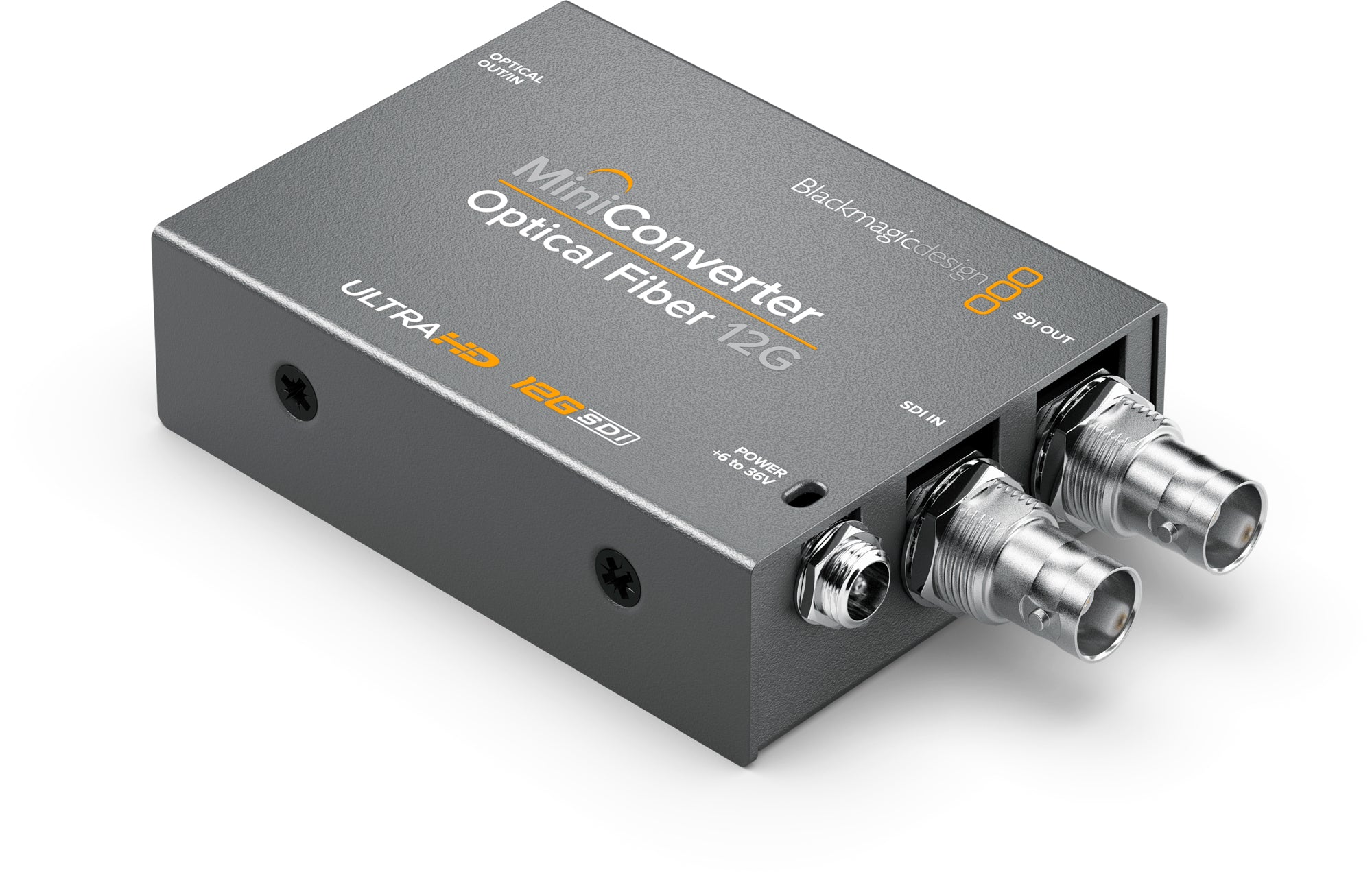 Blackmagic Design Mini Converter Optical Fiber 12G - Professional 4K/HD Video Converter for Live Streaming & Broadcast (Studio & Field Use)